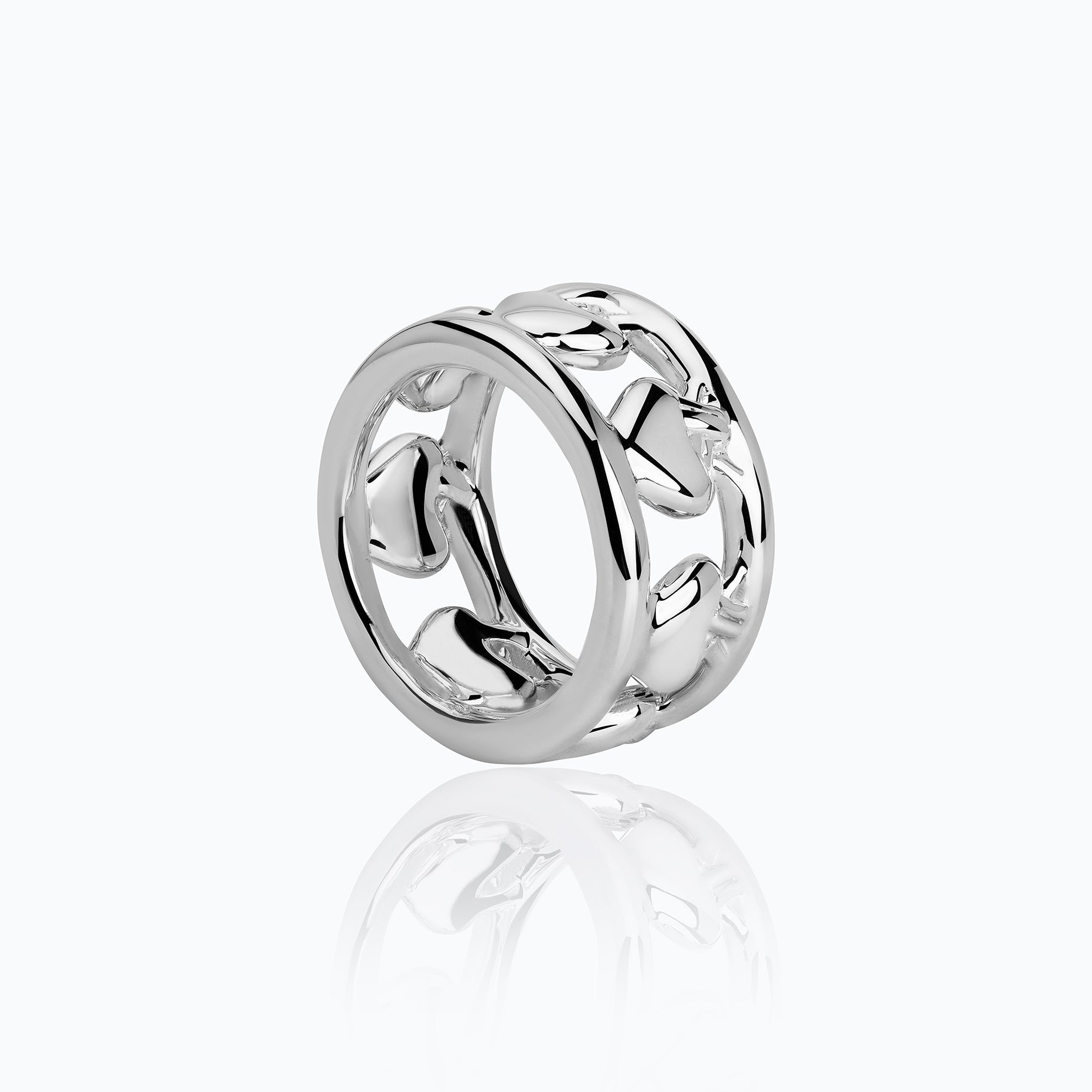 TIED HEART RING