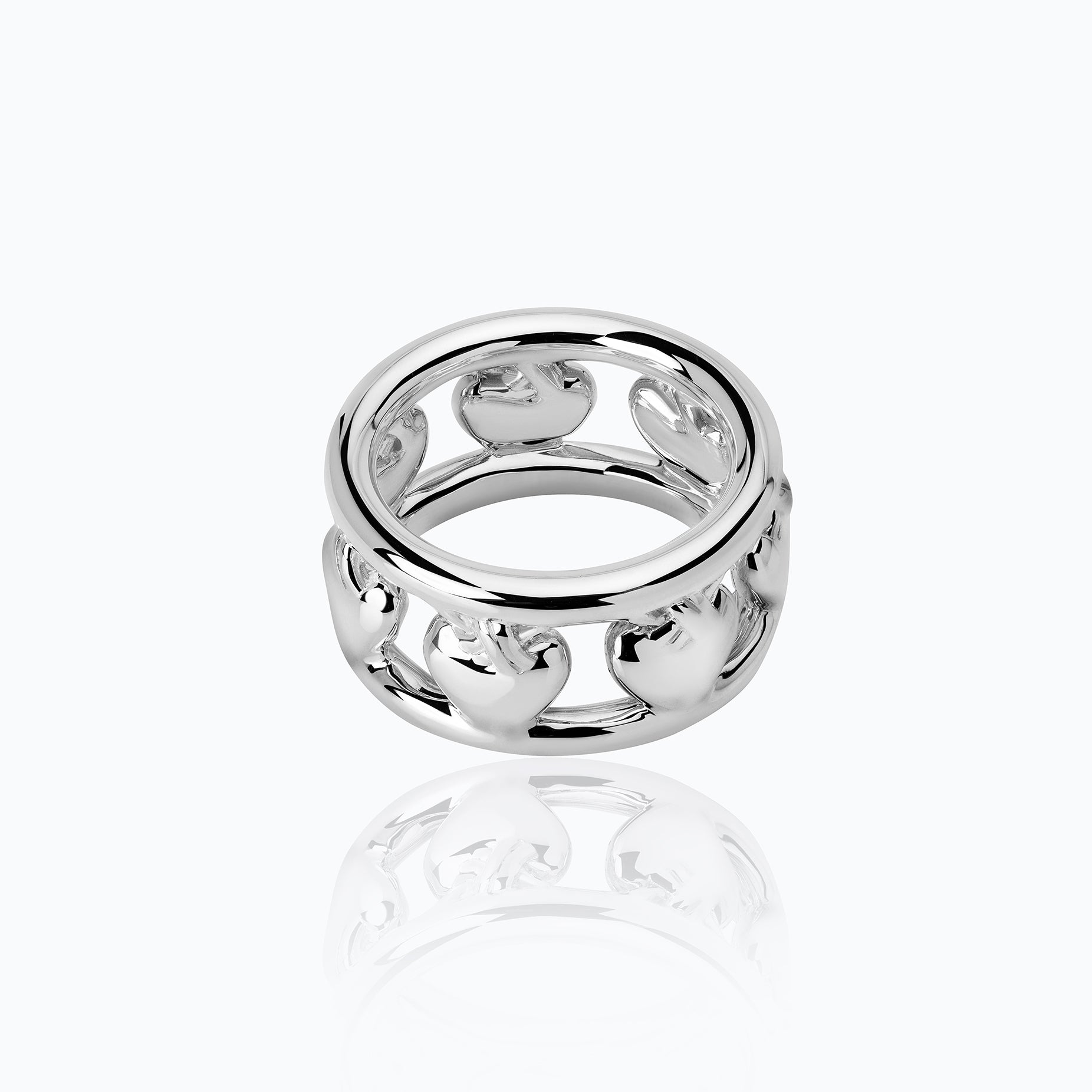 TIED HEART RING