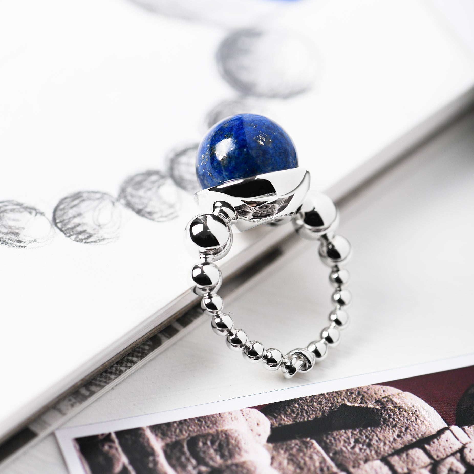 GENESIS LAPIS LAZULI RING