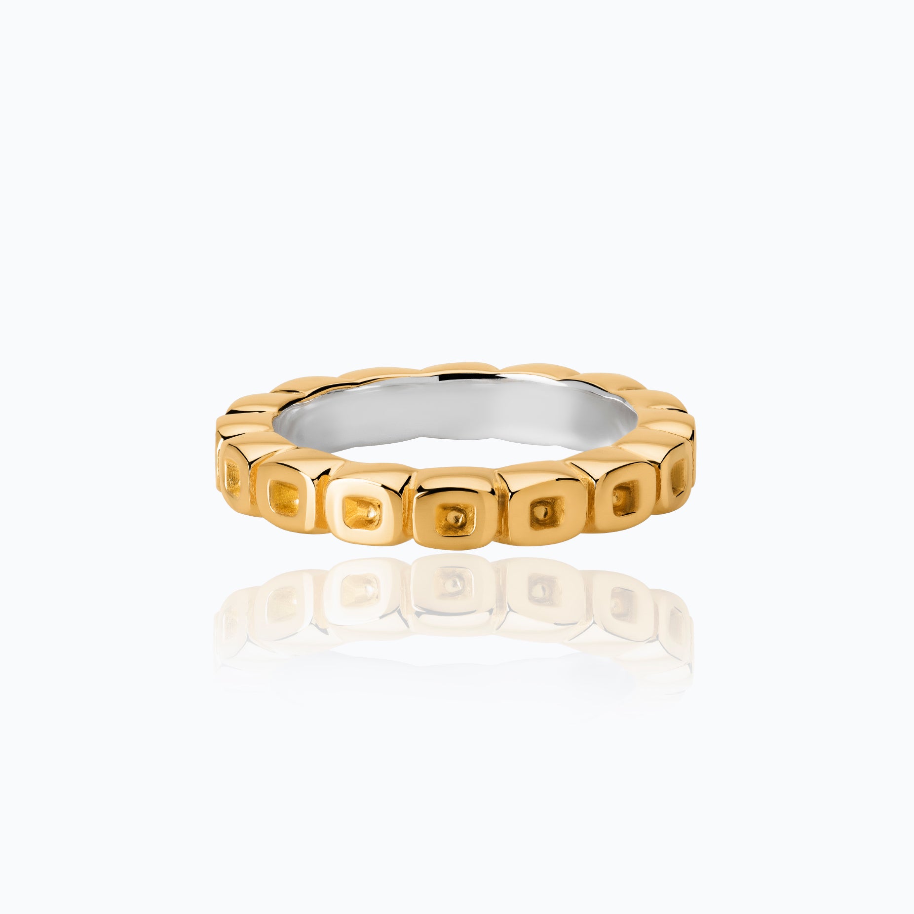 XOCOLATE TABLET VERMEIL RING