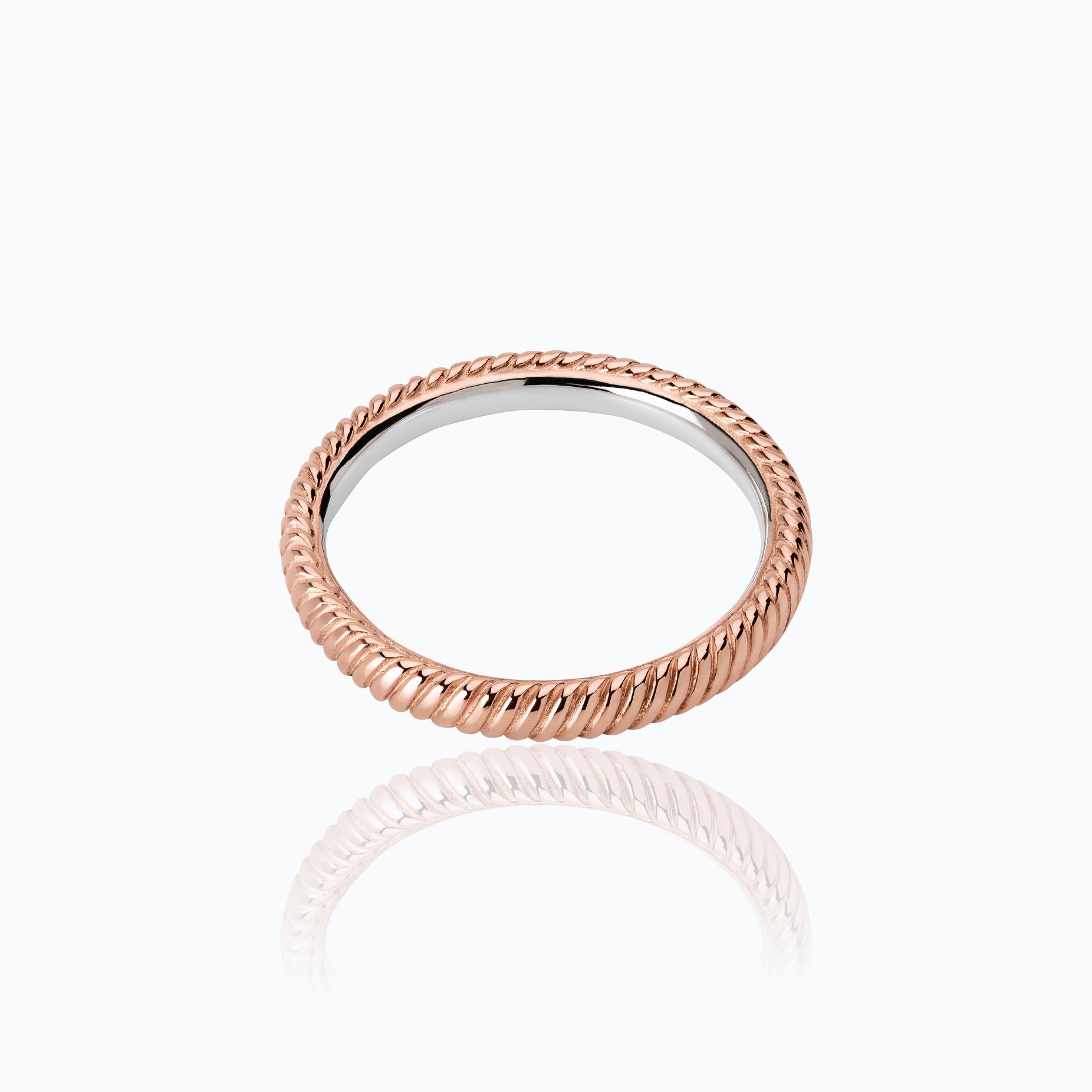 XOCOLATE DRIZZLE ROSE VERMEIL RING