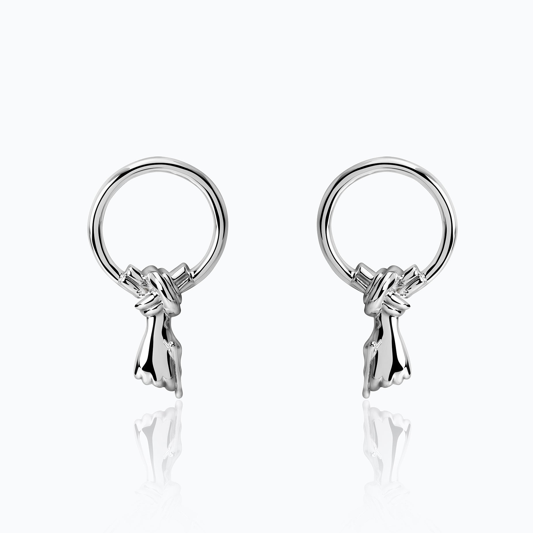 THE ARTIST'S HAND EARRINGS