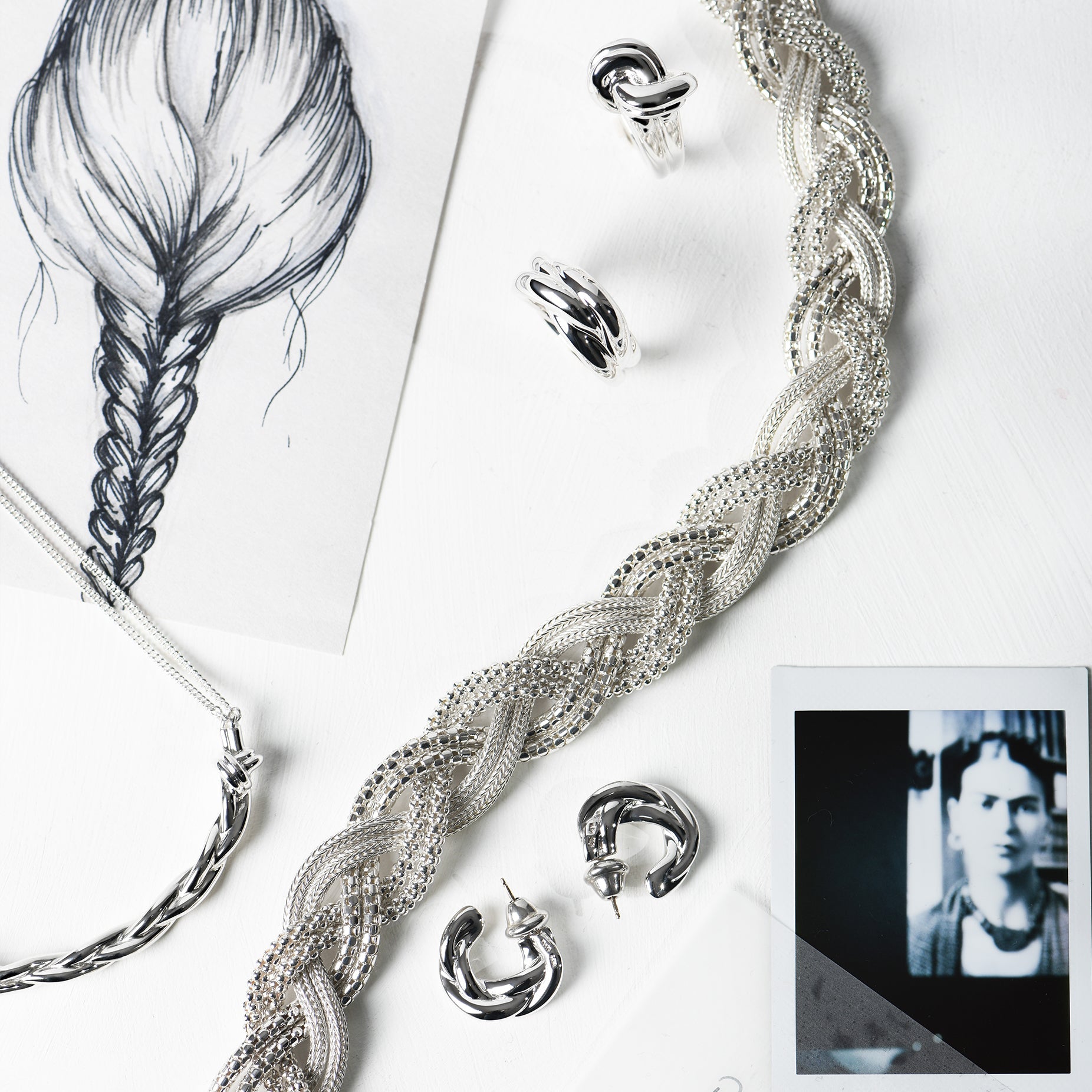 BRAIDED EARRINGS