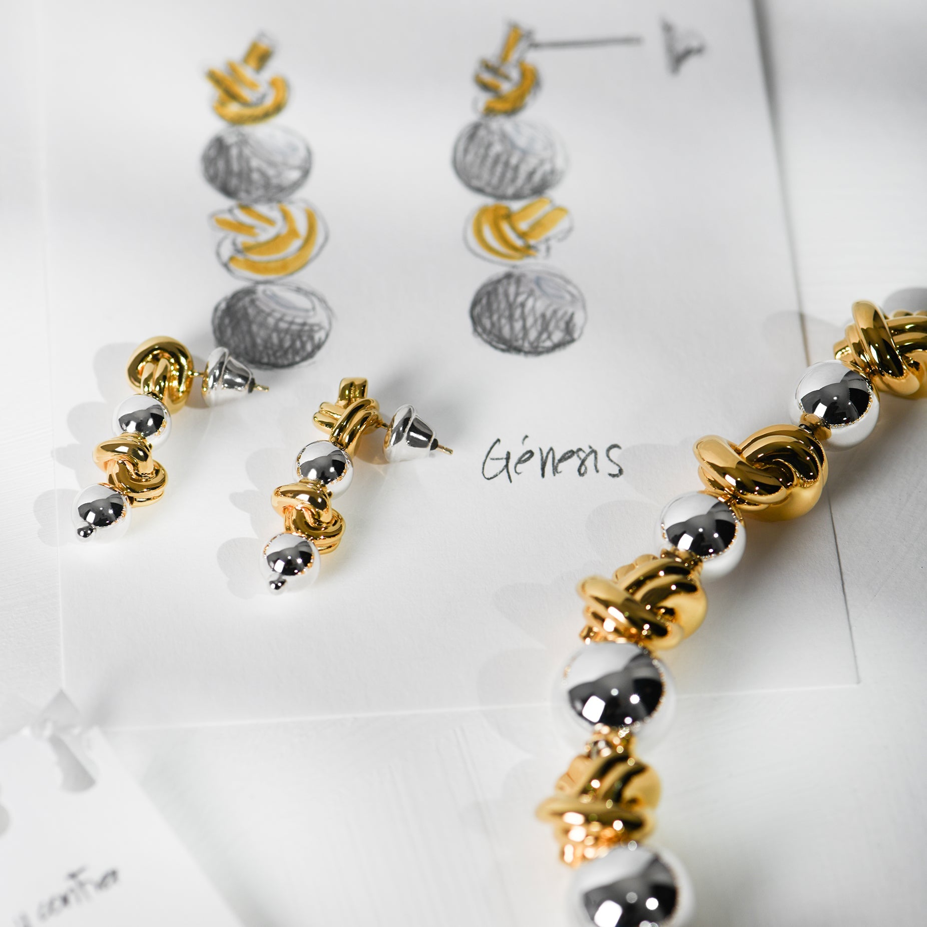 GENESIS VERMEIL EARRINGS