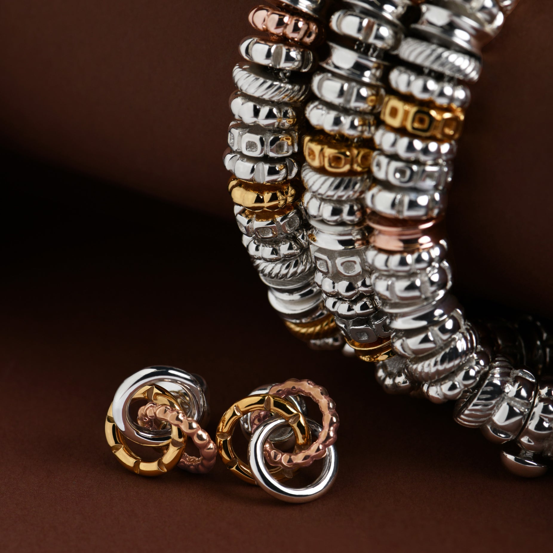 XOCOLATE PRALINÉ EARRINGS