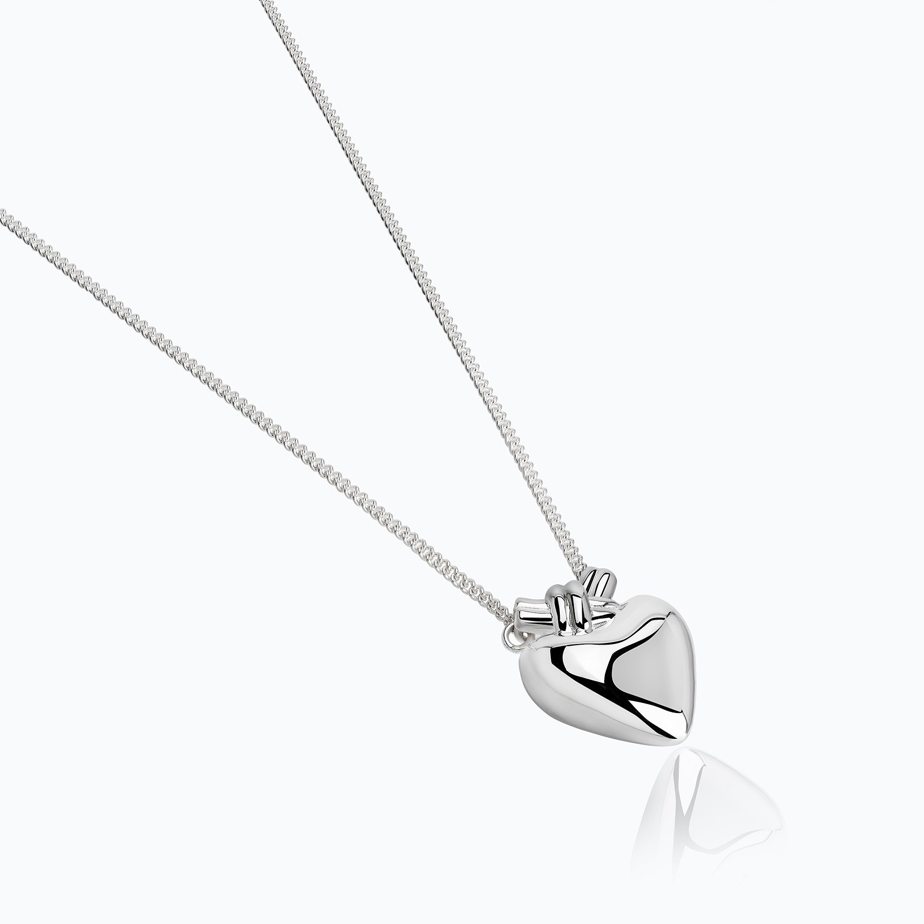 TIED HEART PENDANT