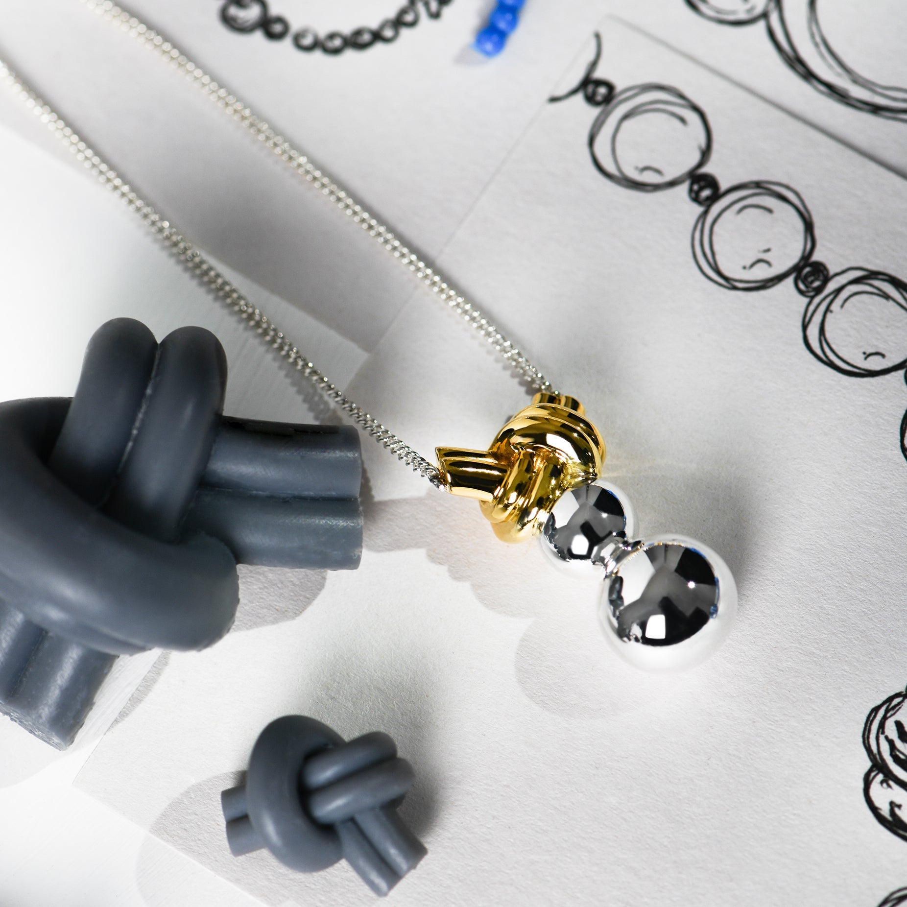 GENESIS VERMEIL PENDANT