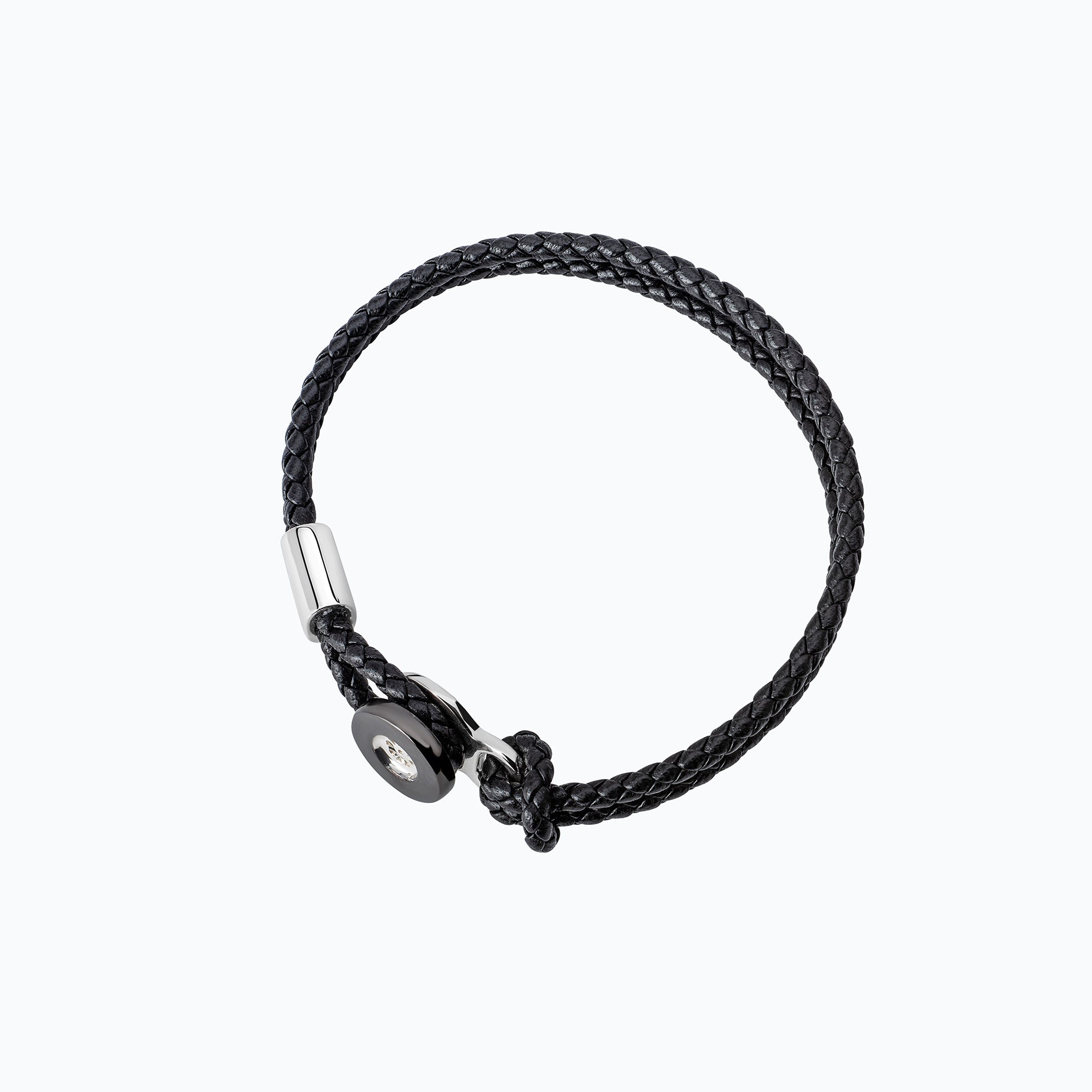 TANE RACING BLACK RIM RUTHENIUM BRACELET