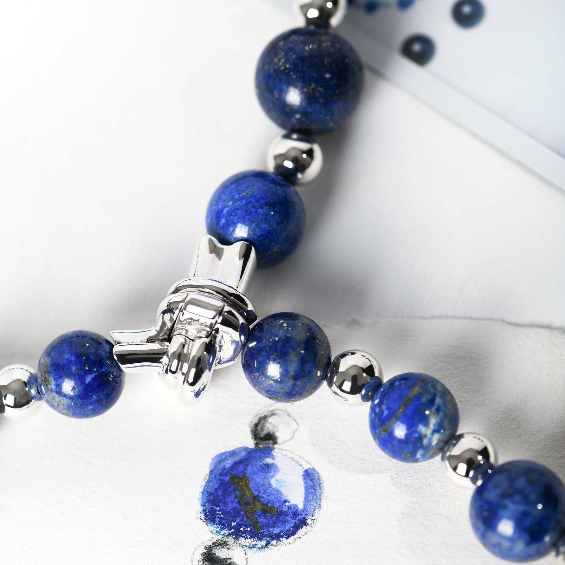 PRE-HISPANIC LAPIS LAZULI NECKLACE