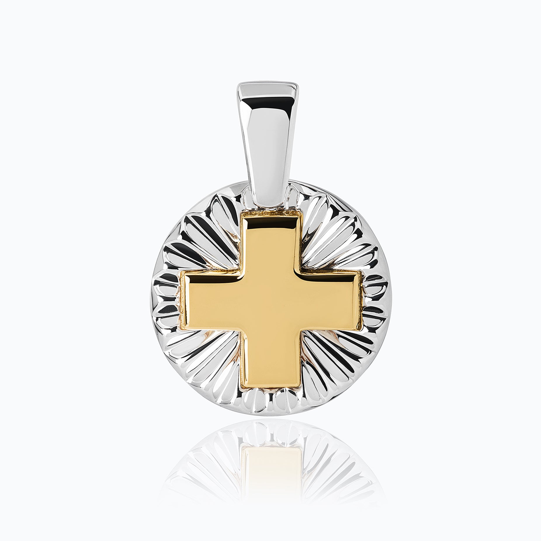 HALO CROSS PENDANT
