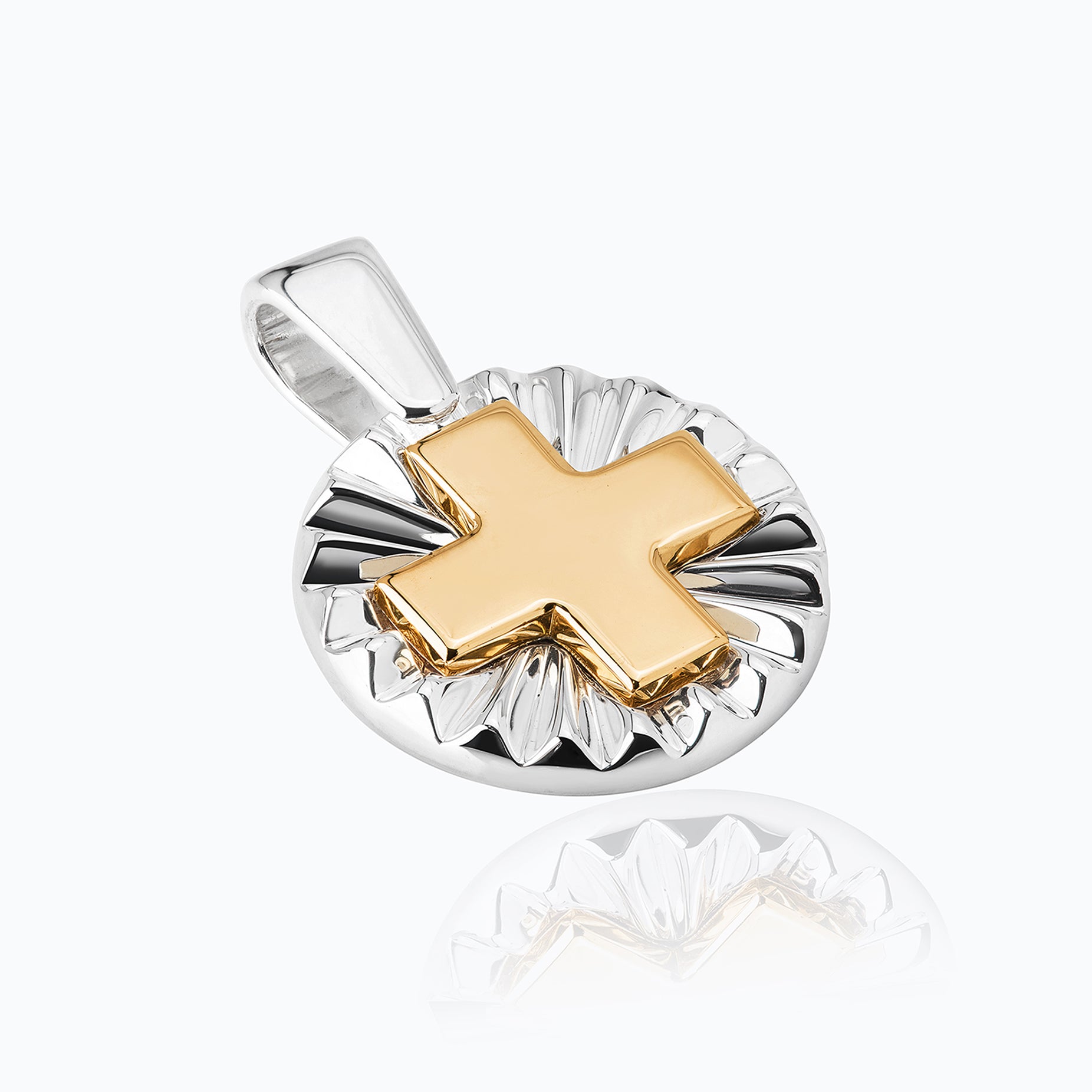 HALO CROSS PENDANT