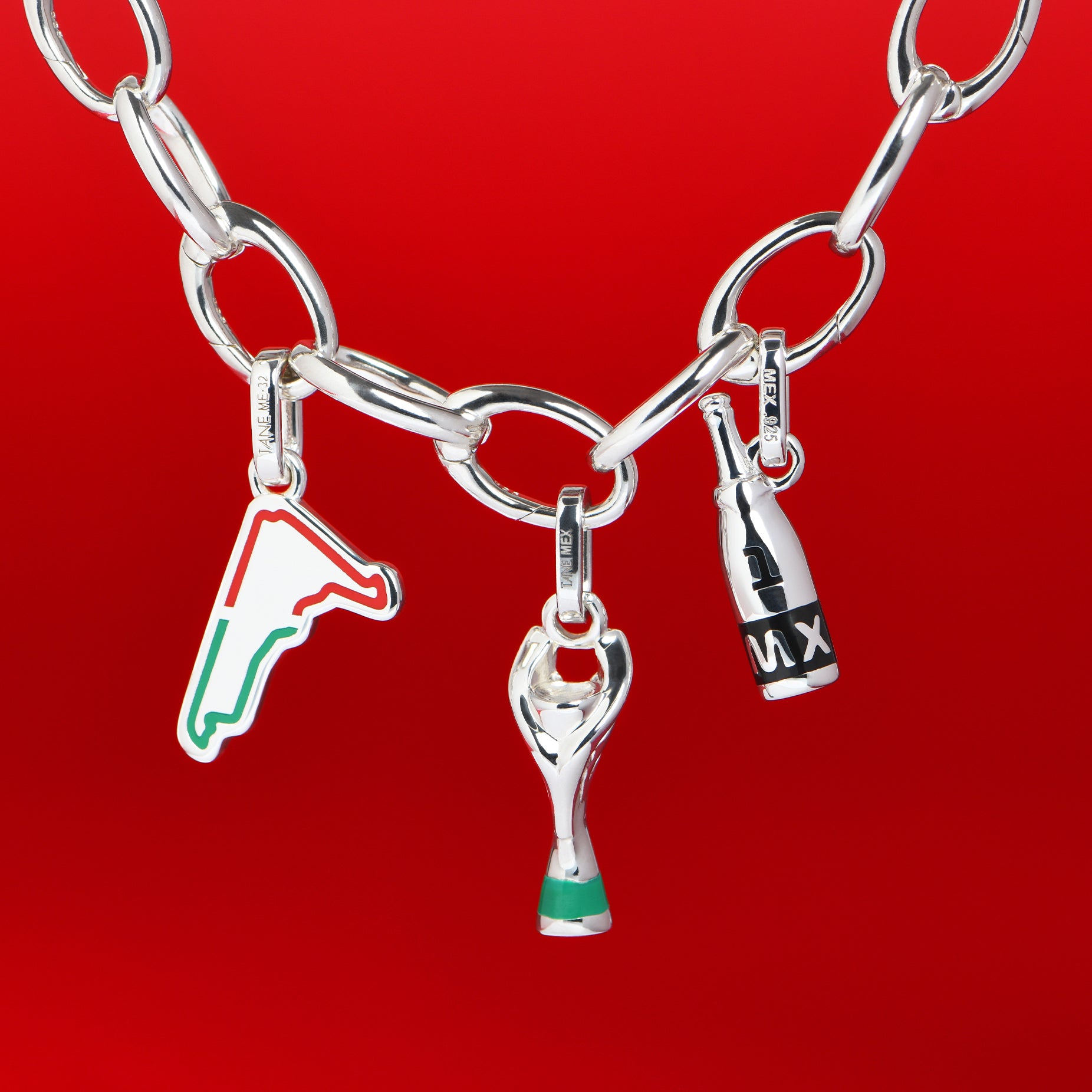 TANE RACING RACETRACK CHARM