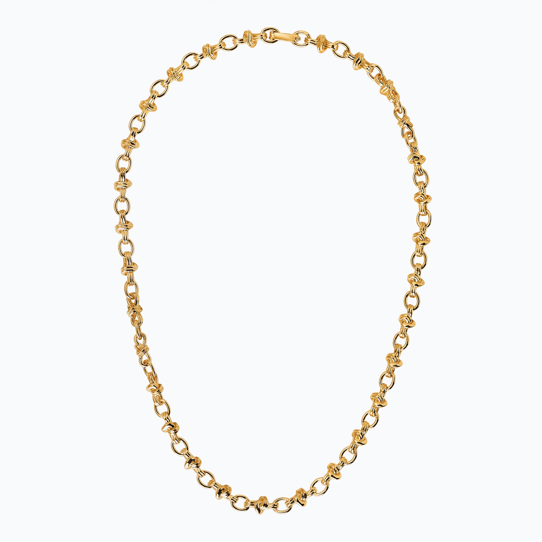 TIED GOLD CHAIN