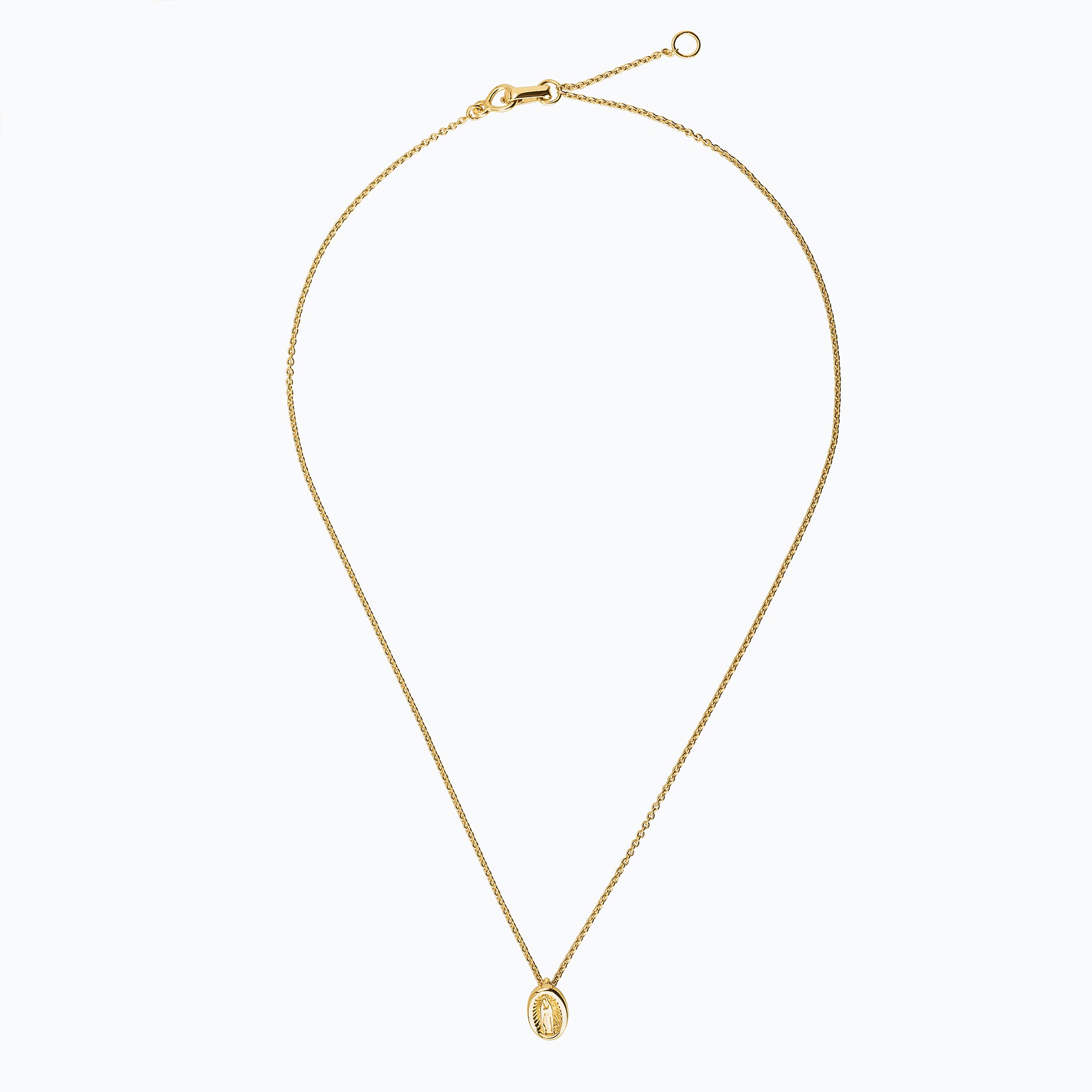 HALO VIRGIN GOLD PENDANT 12mm