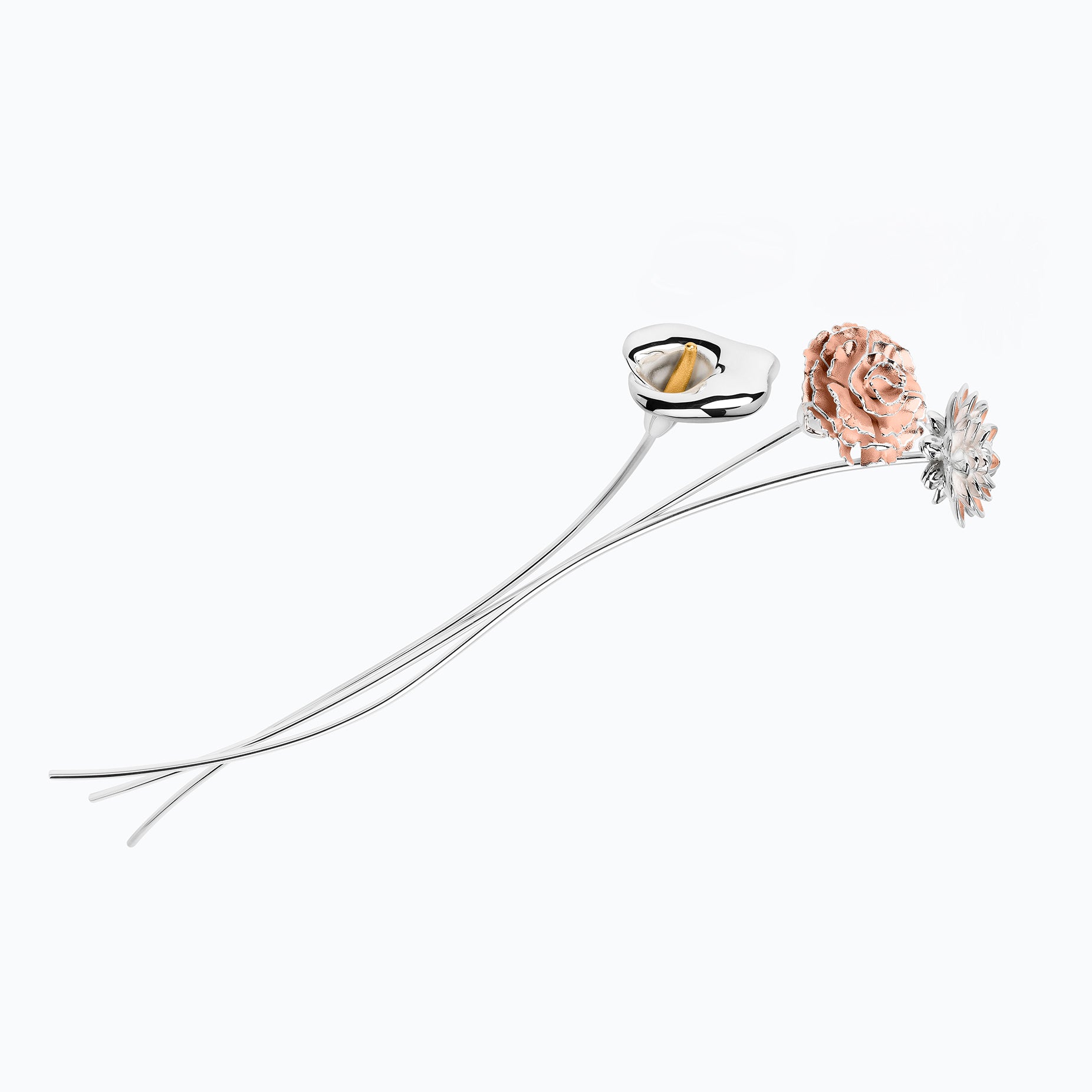 CLAVEL ROSE VERMEIL FLOWER