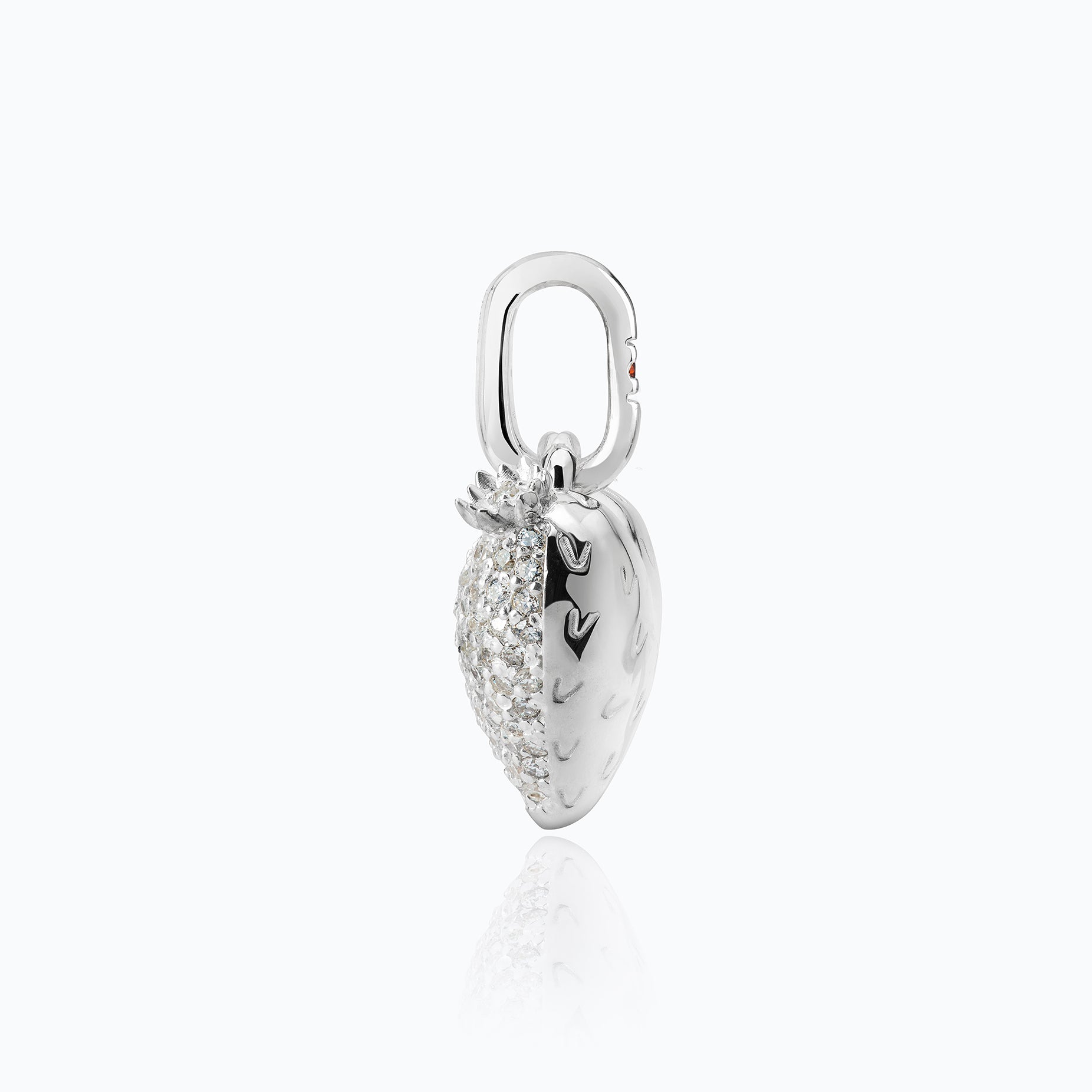 NOPAL HEART DIAMANTES CHARM