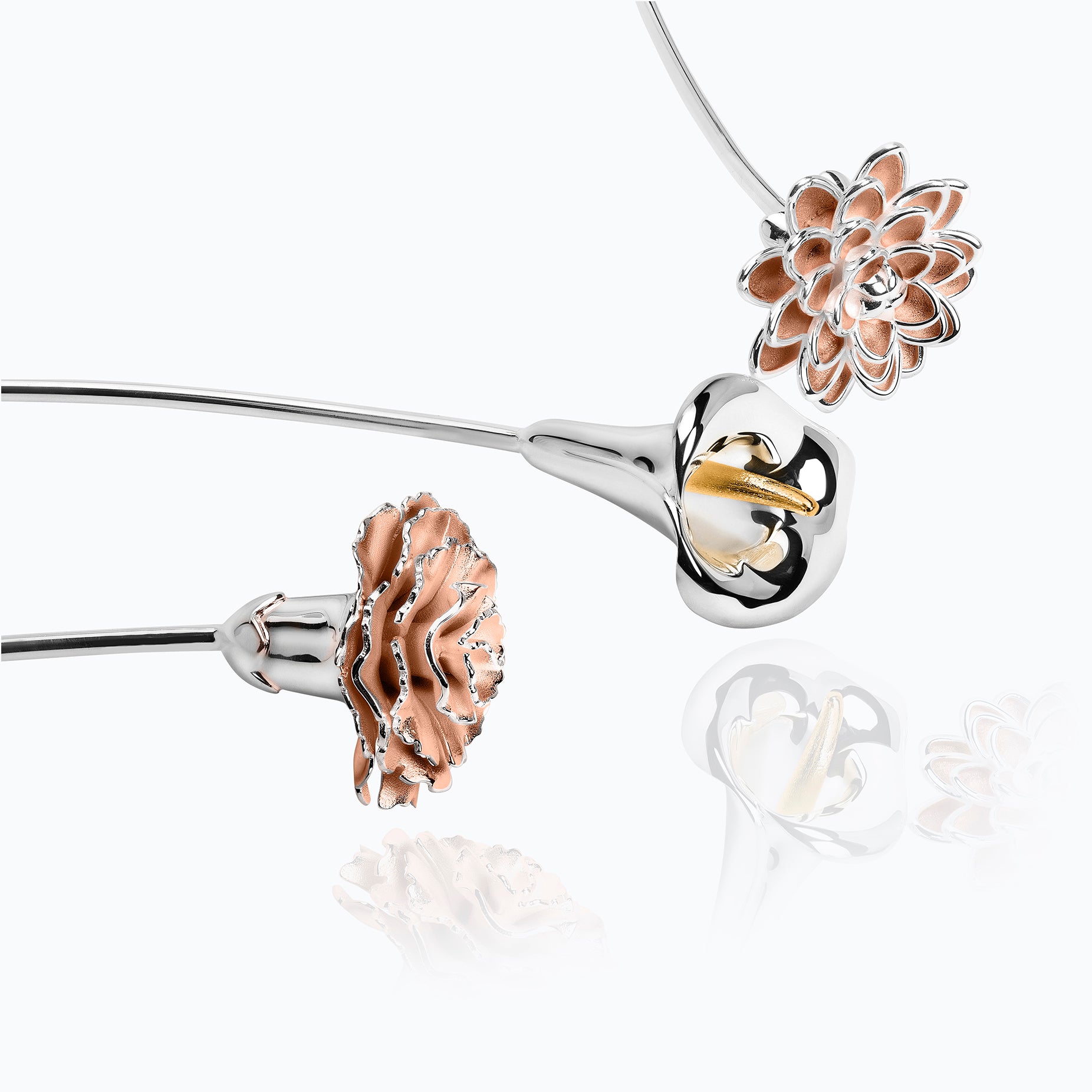 DALIA ROSE VERMEIL FLOWER