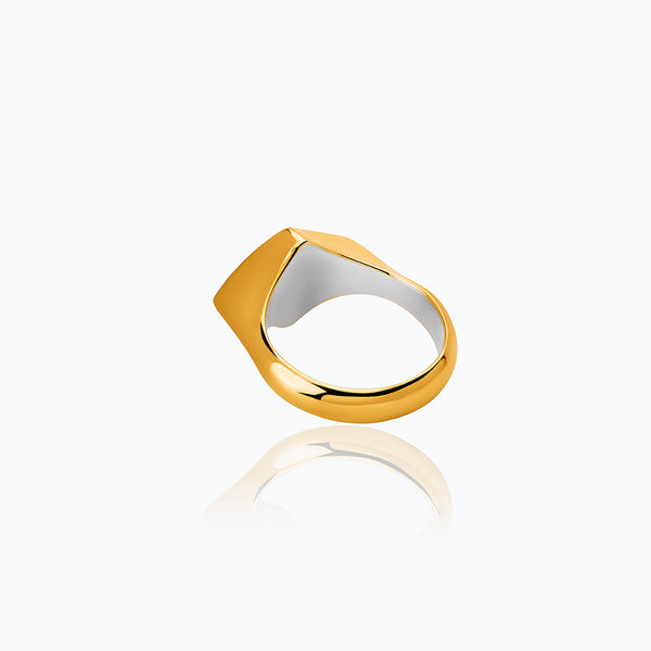 Vermeil ring hot sale