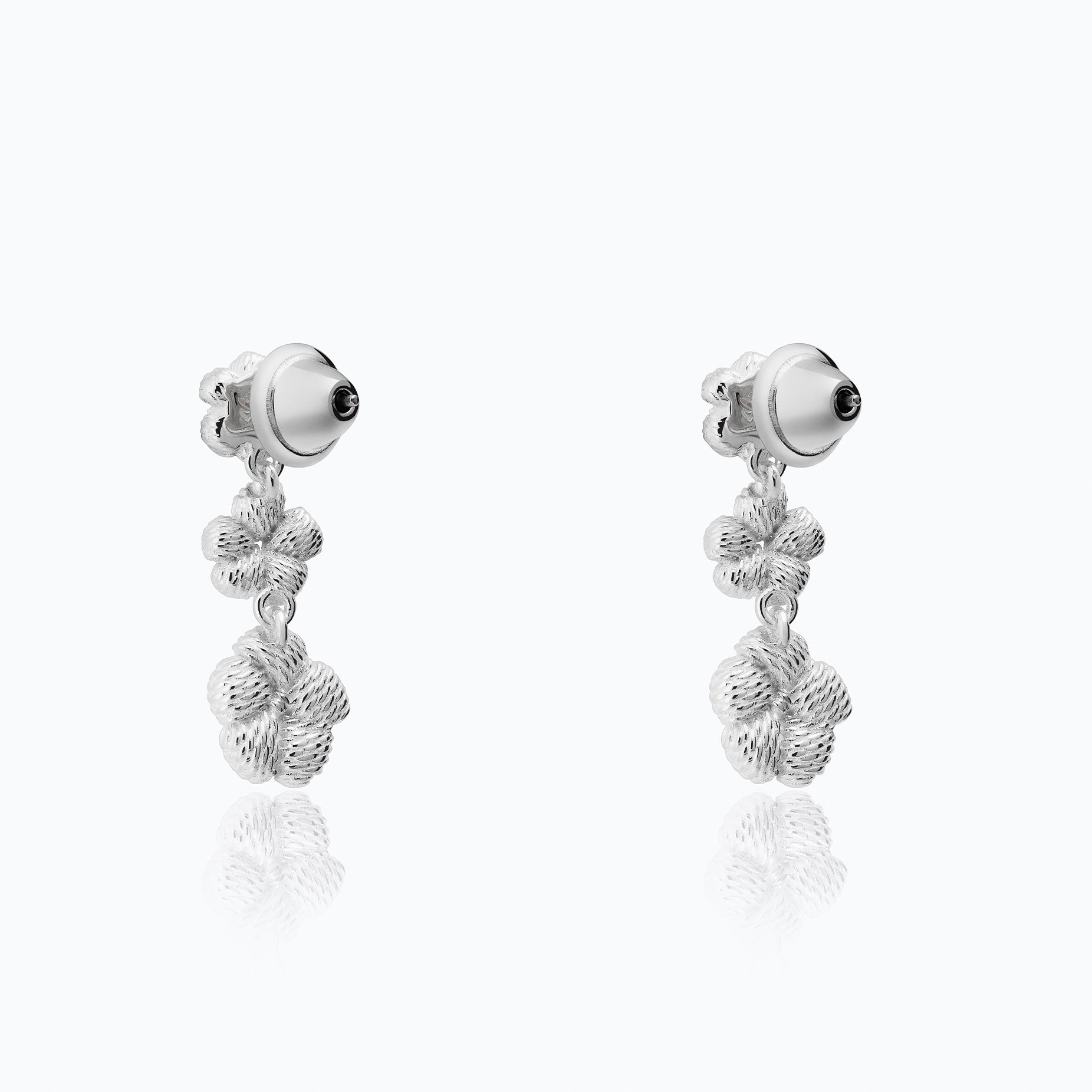 BORDADOS THREE FLOWERS EARRINGS