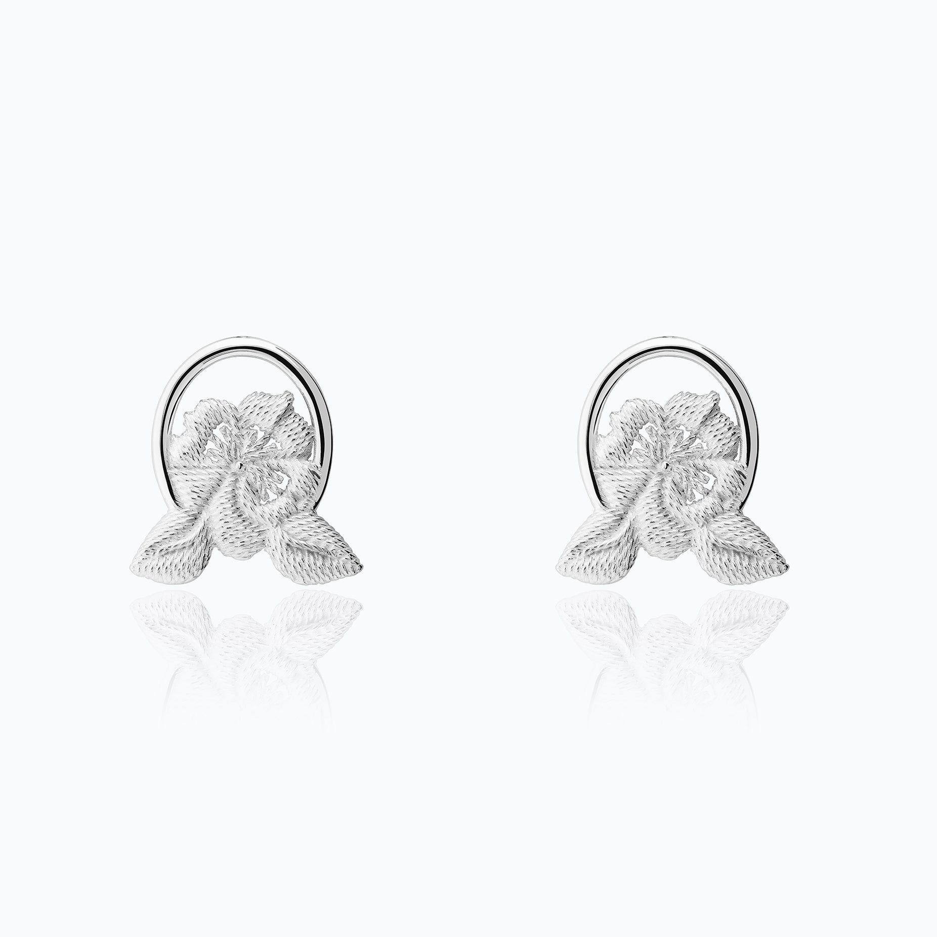 BORDADOS FLOWER EARRINGS