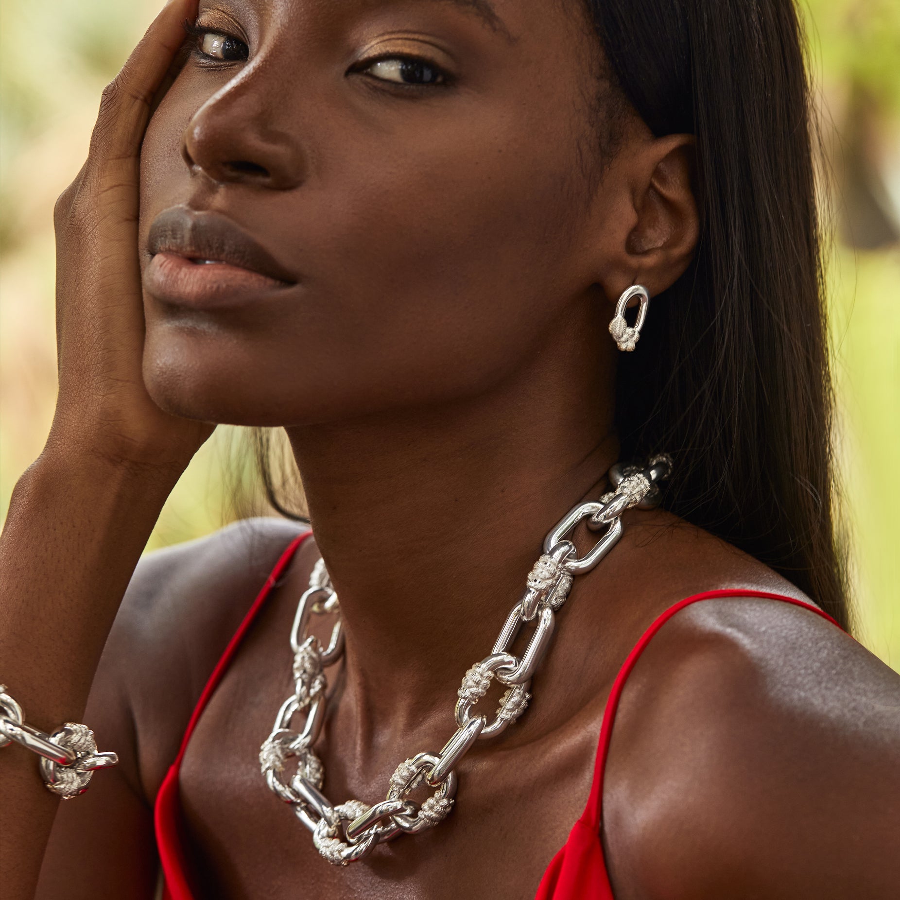 BORDADOS LINK EARRINGS