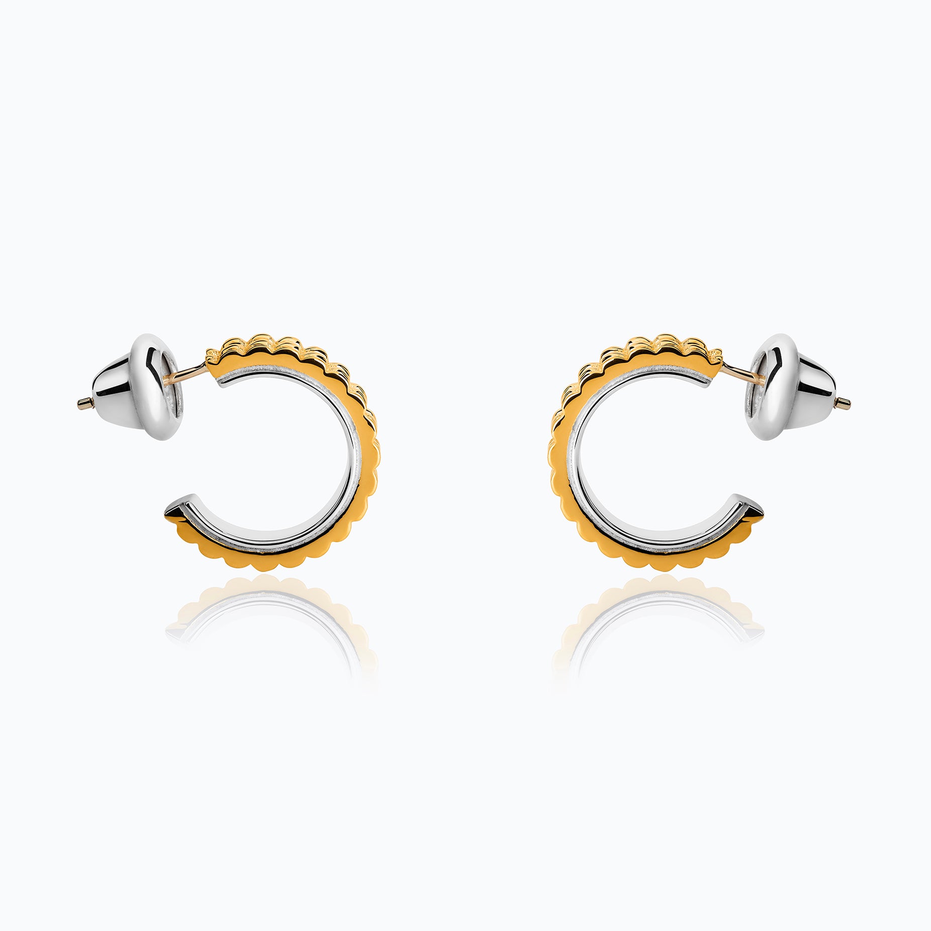 ALMA TEXTURED VERMEIL EARRINGS