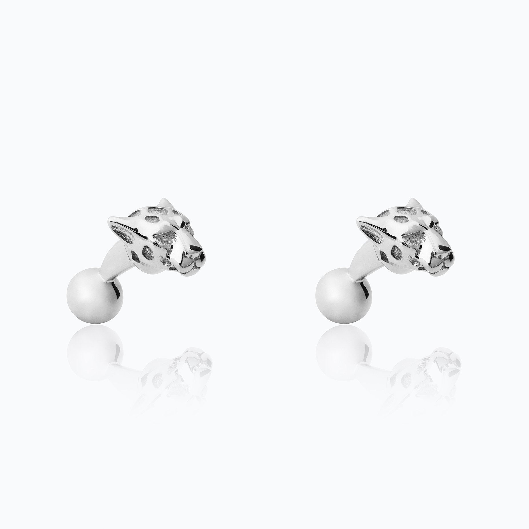 JAGUAR HEAD CUFFLINKS