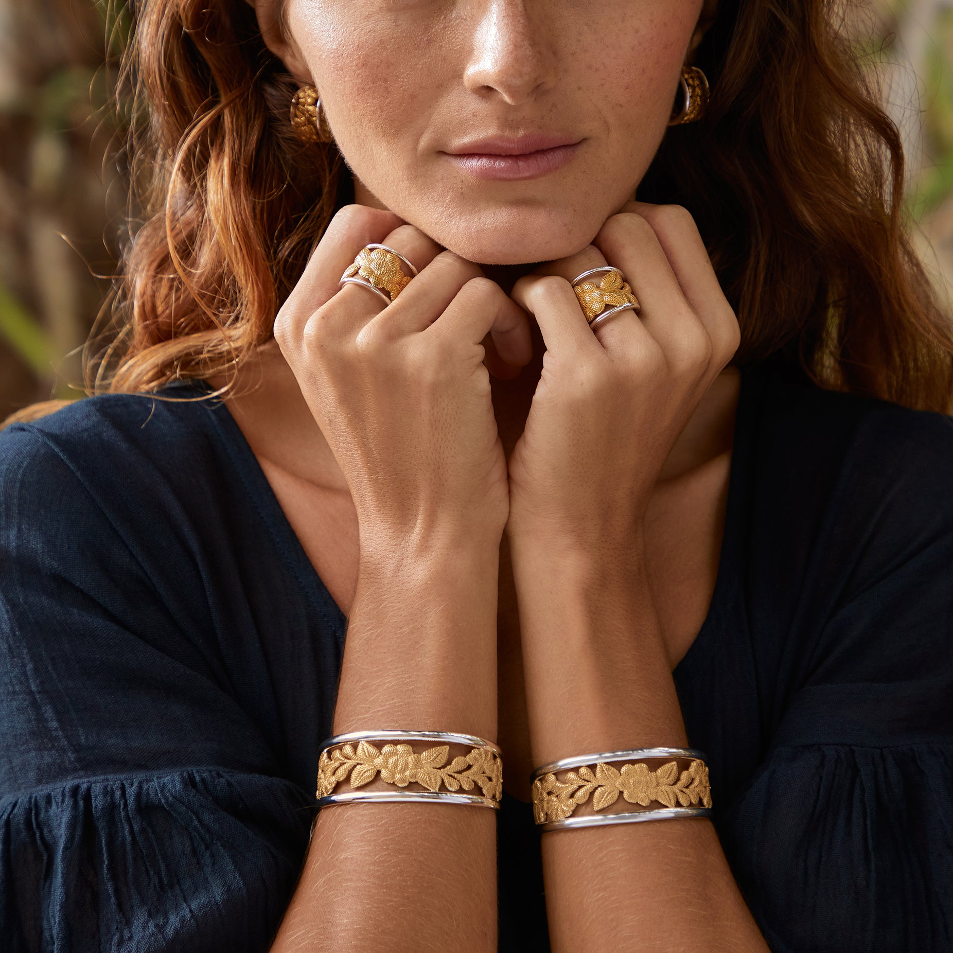 BORDADOS SMALL VERMEIL BRACELET