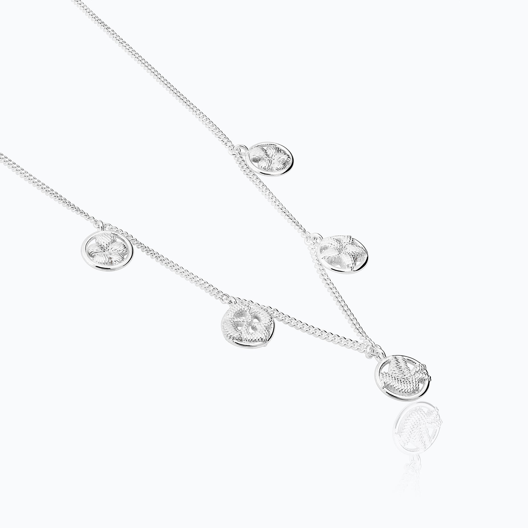 BORDADOS FIVE MEDALS NECKLACE