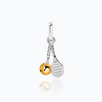 #TANETENNIS BALL AND RACQUET CHARM