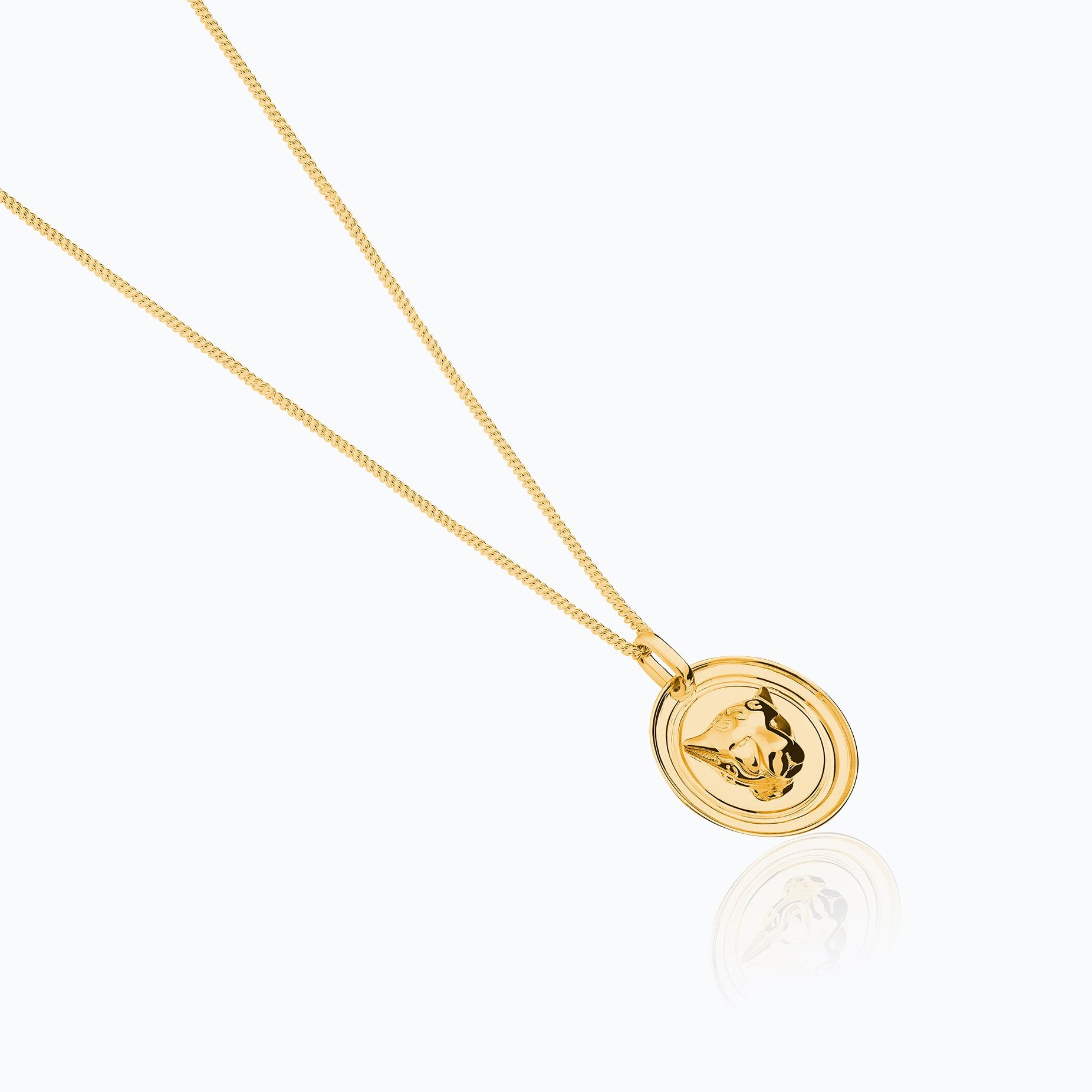 JAGUAR GOLD MEDAL PENDANT