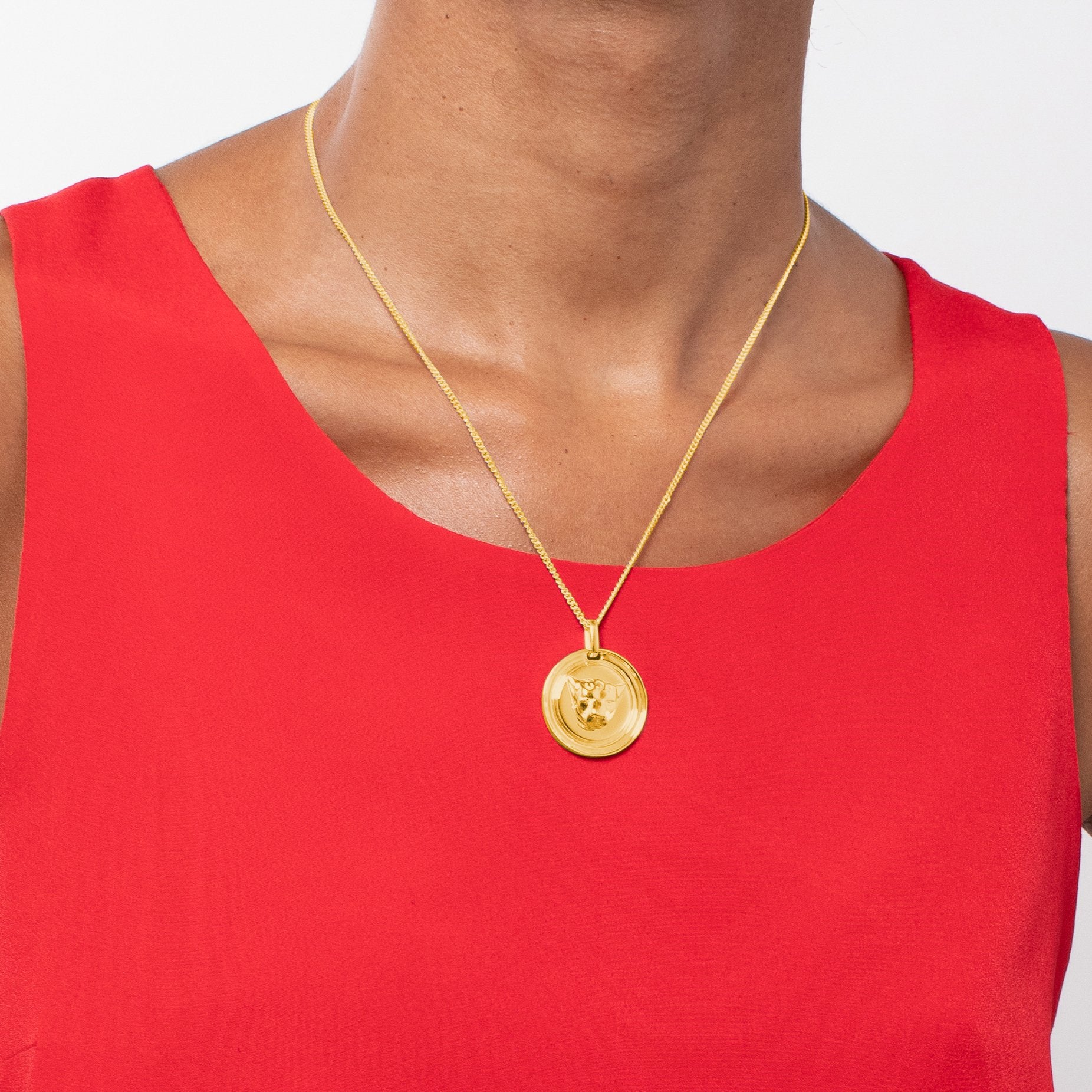 JAGUAR GOLD MEDAL PENDANT