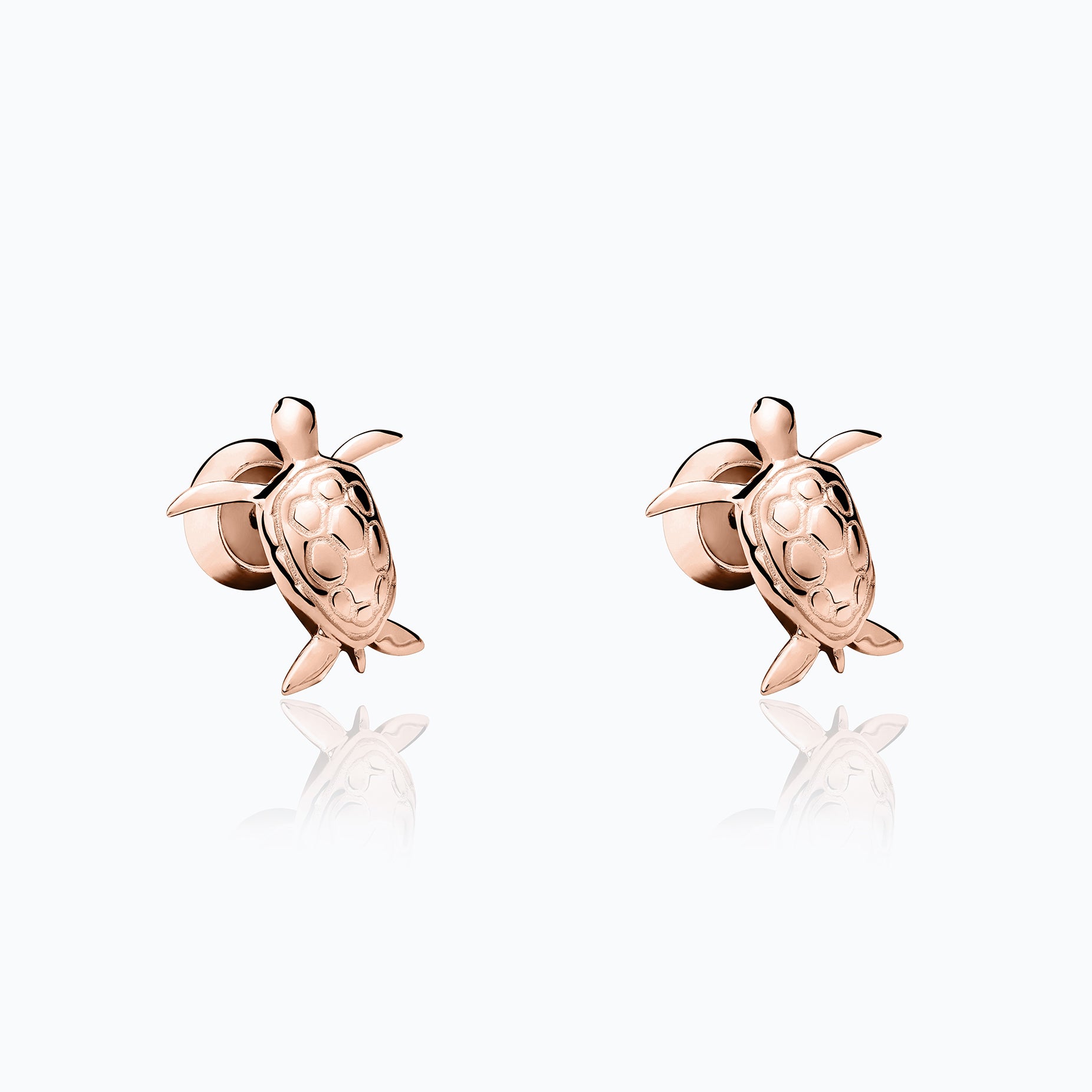 TORTUGA ROSE GOLD EARRINGS