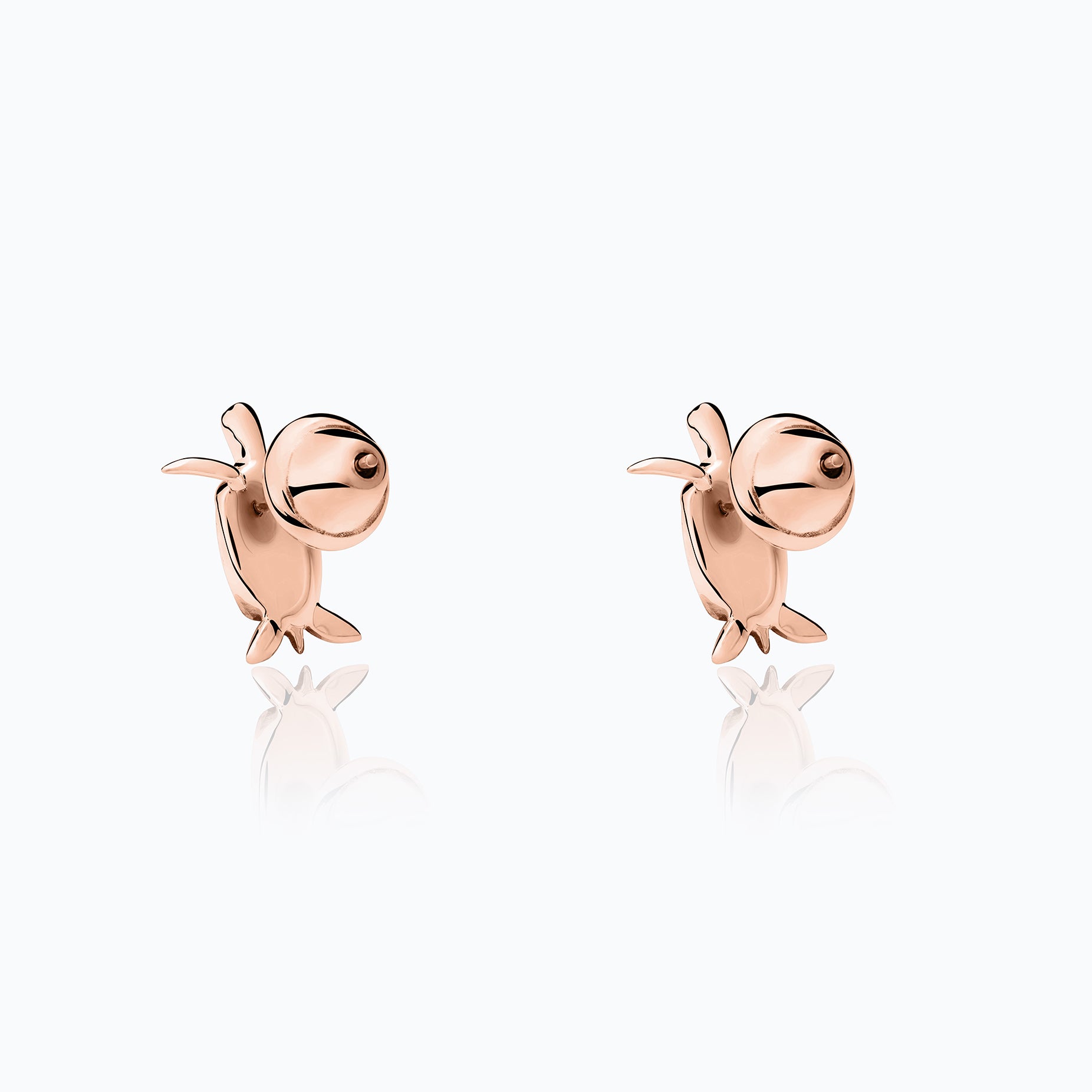 TORTUGA ROSE GOLD EARRINGS