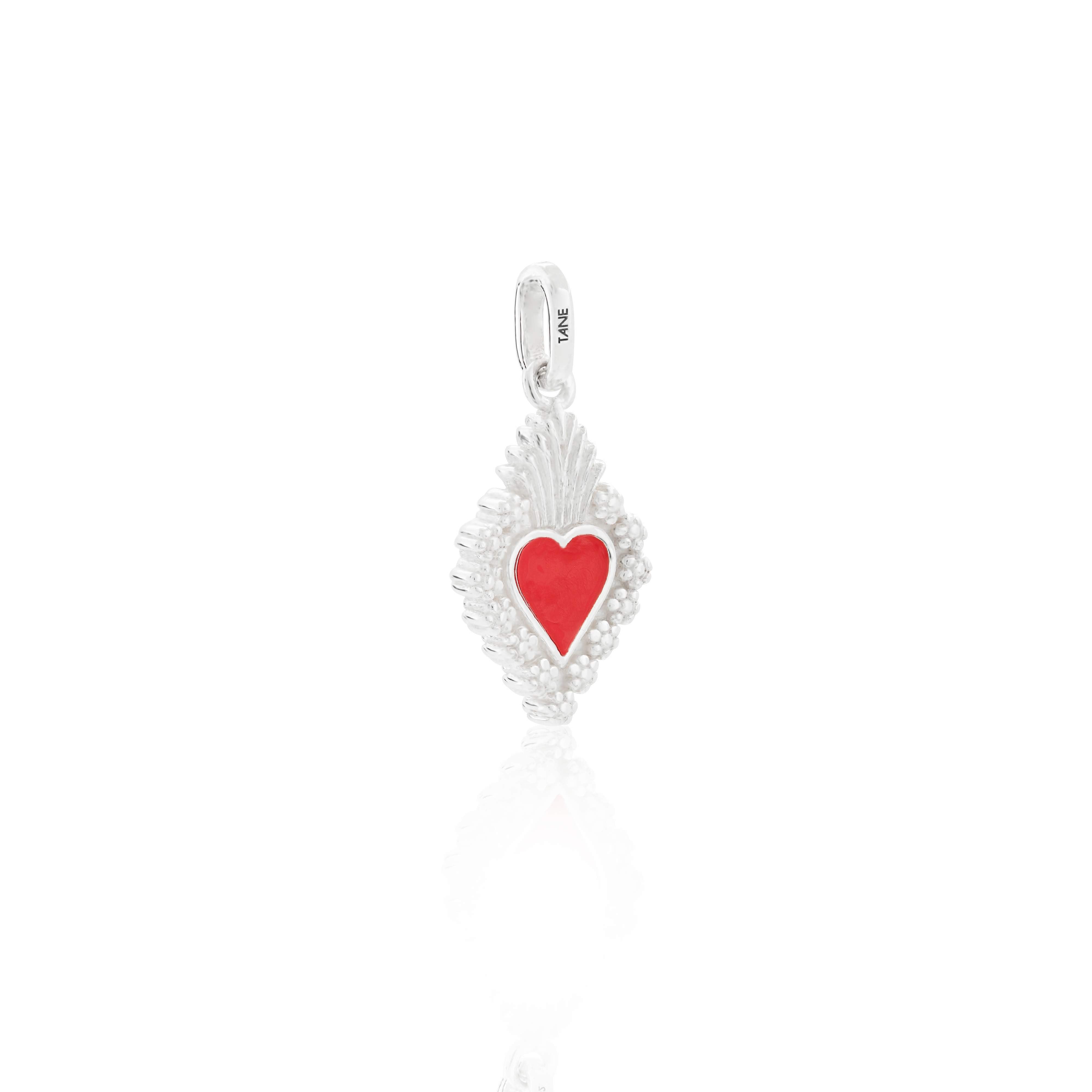 MI AMOR HEART CHARM