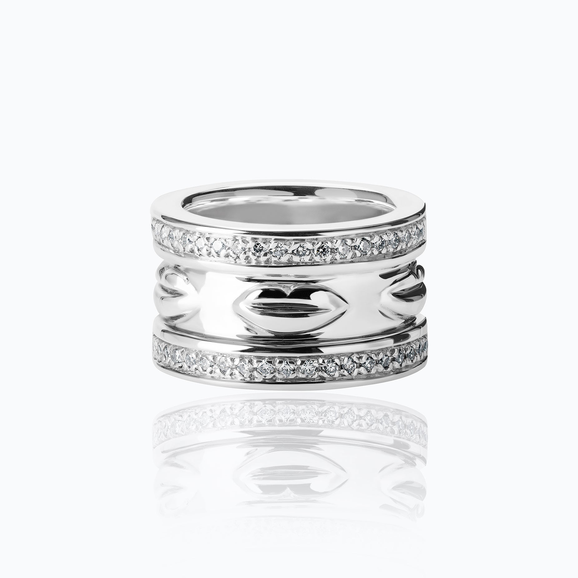 BÉSAME DIAMANTES RING