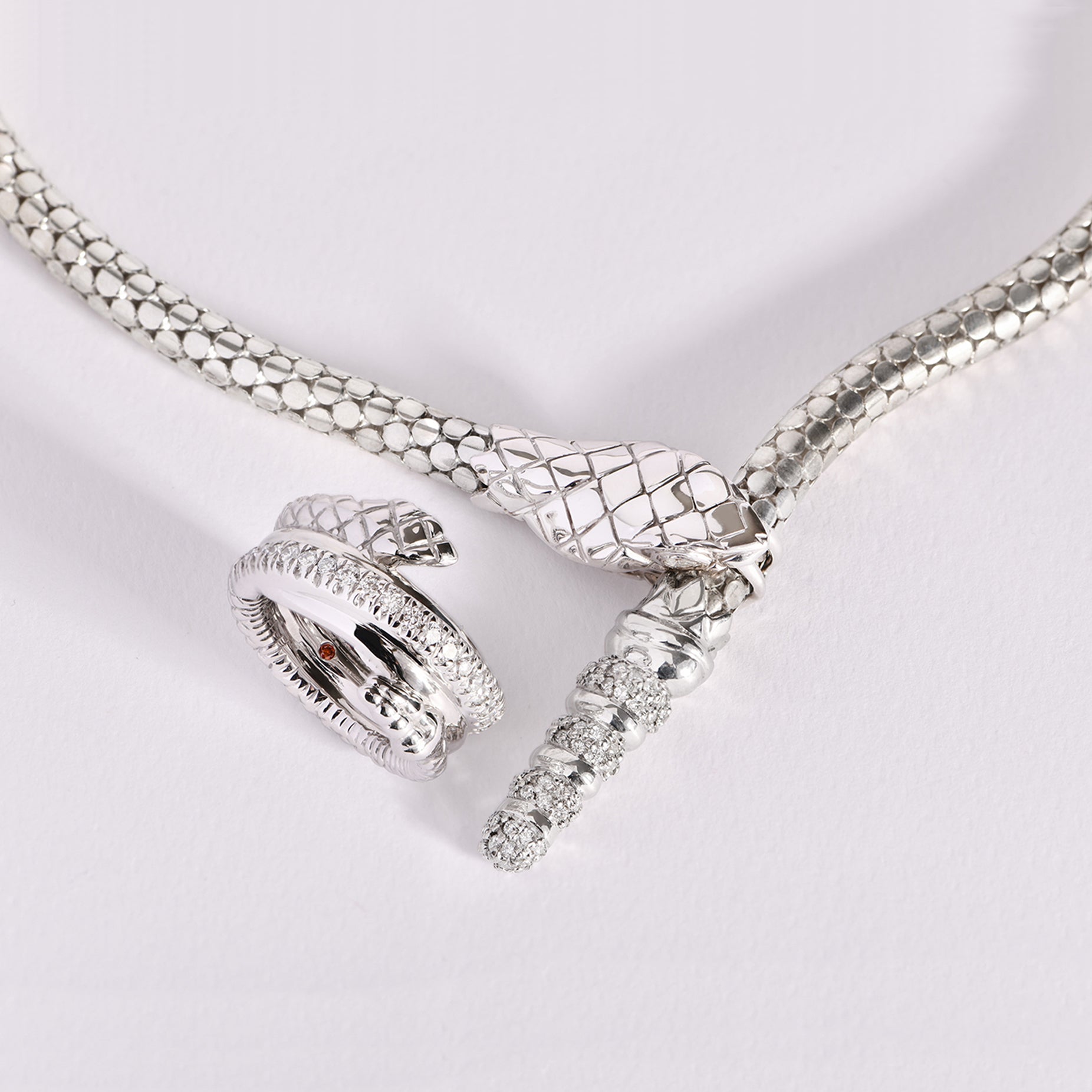 SNAKE DIAMANTES CHOKER