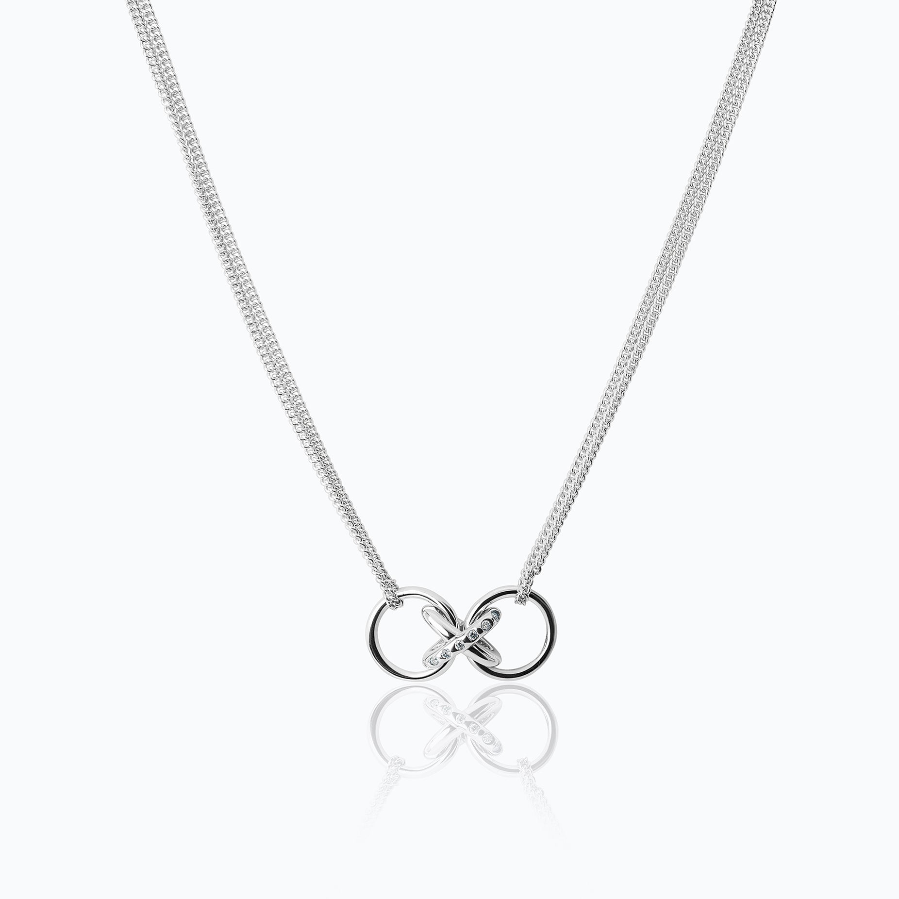 X DIAMANTES PENDANT