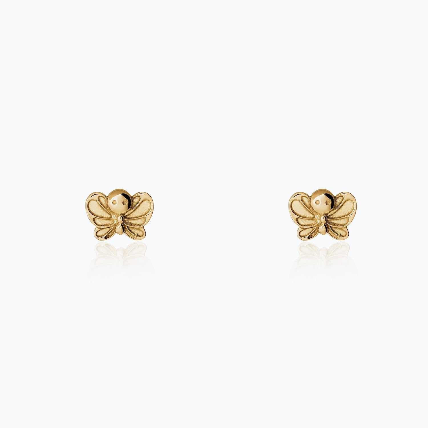 BUTTERFLY STUDS