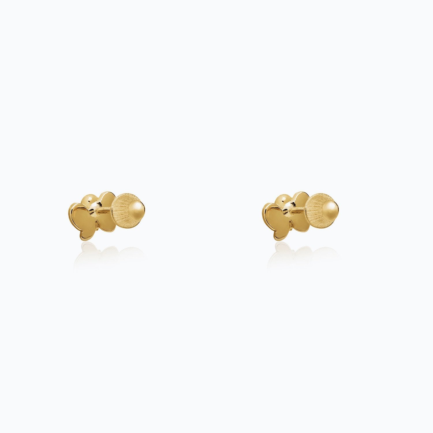 BUTTERFLY STUDS