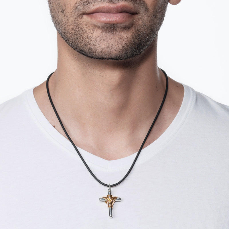 GREEK CROSS PENDANT