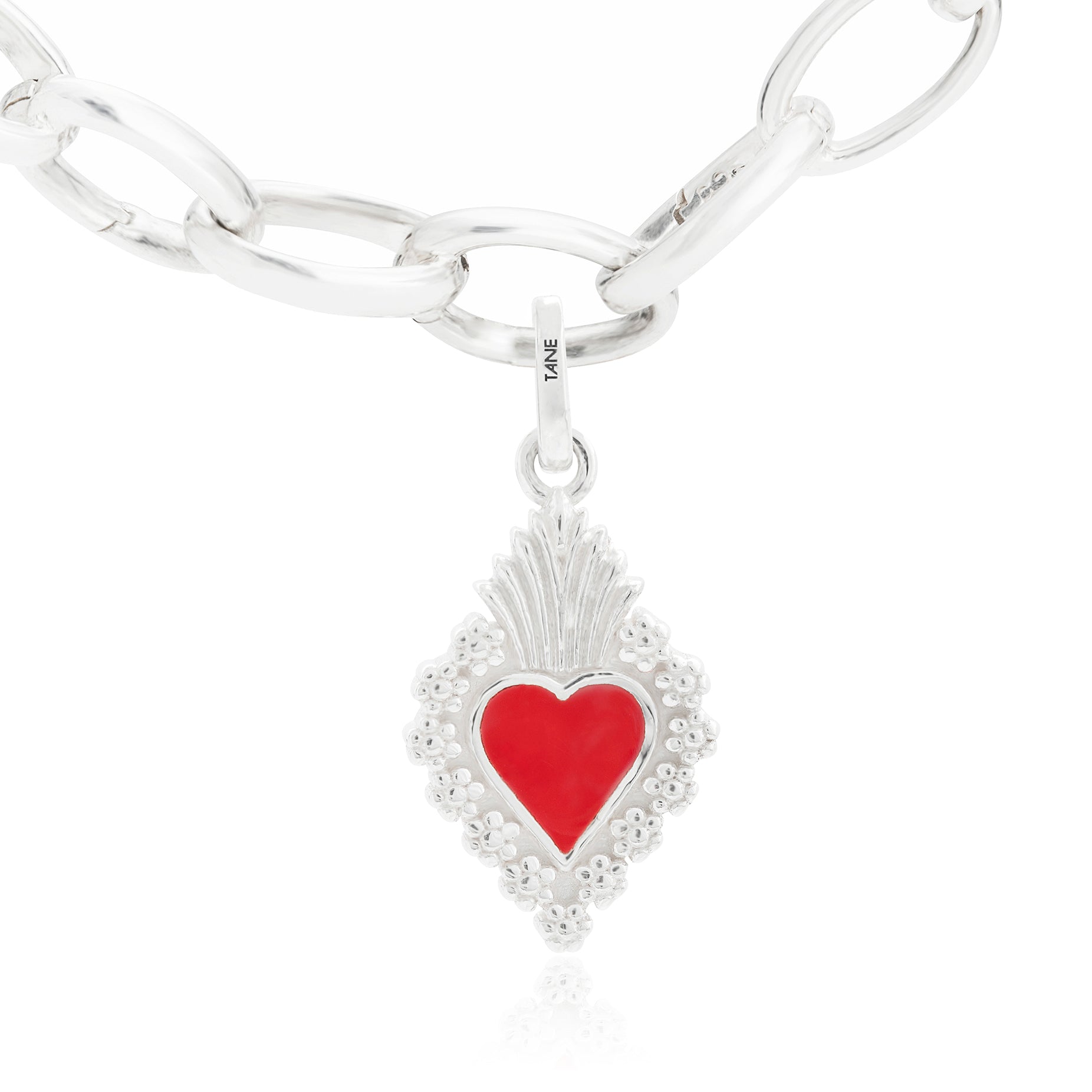 MI AMOR HEART CHARM