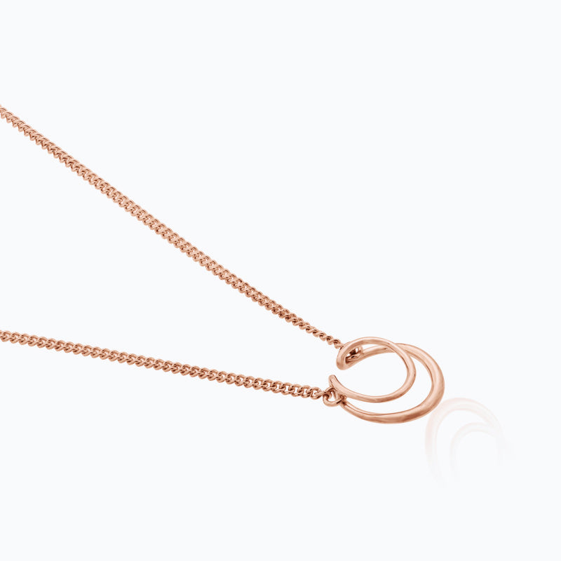 THREAD ROSE GOLD PENDANT