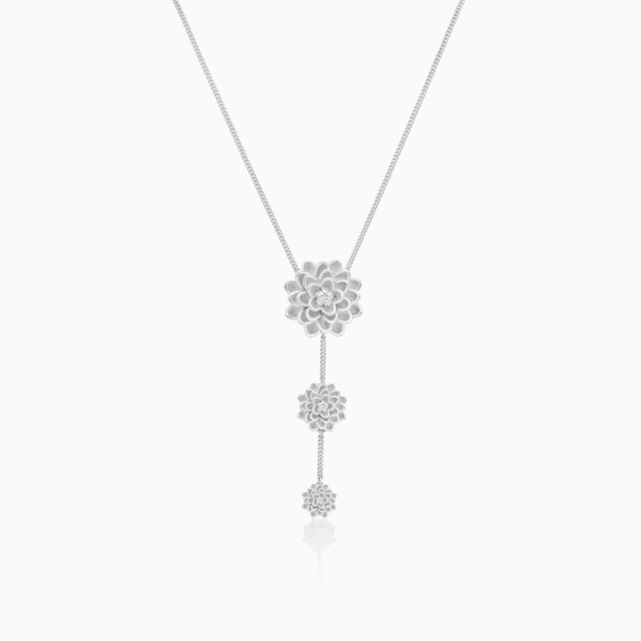 DALIA THREE FLOWER NECKLACE