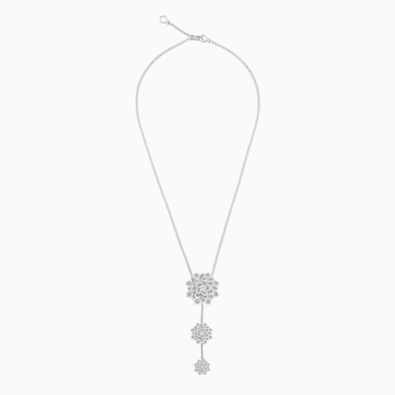 DALIA THREE FLOWER NECKLACE