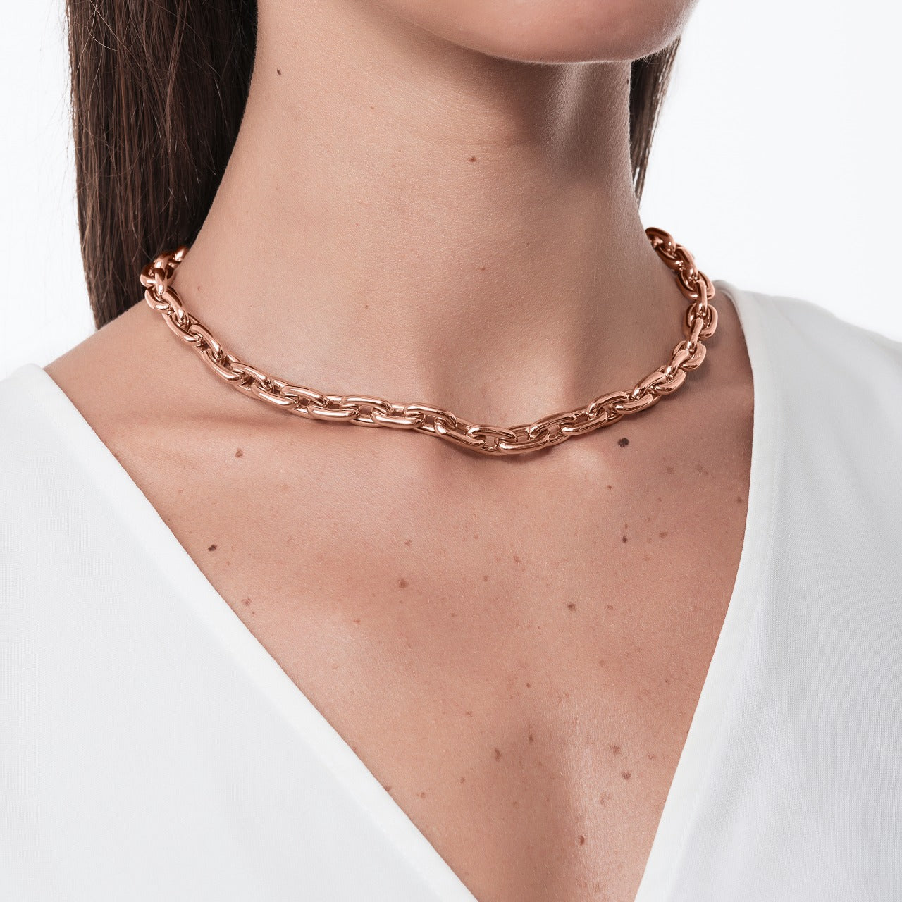 SAVANA ROSE GOLD CHOKER