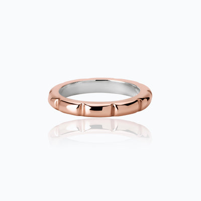 Rosa Del Amor' Natural Rose Gold Engagement Ring