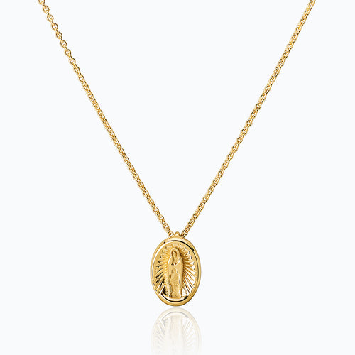 HALO VIRGIN GOLD PENDANT 16mm