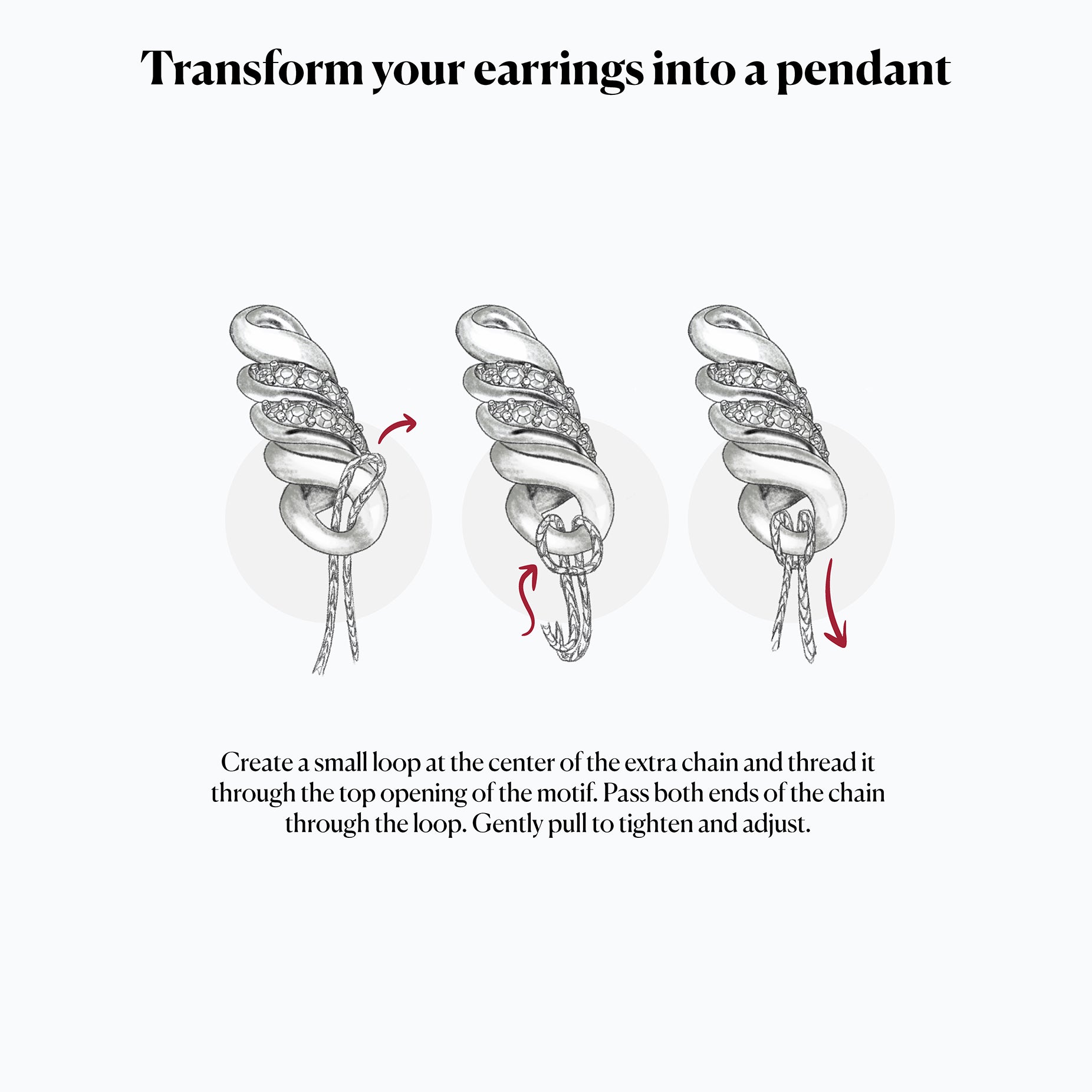 LAZOS ENDLESS EARRING