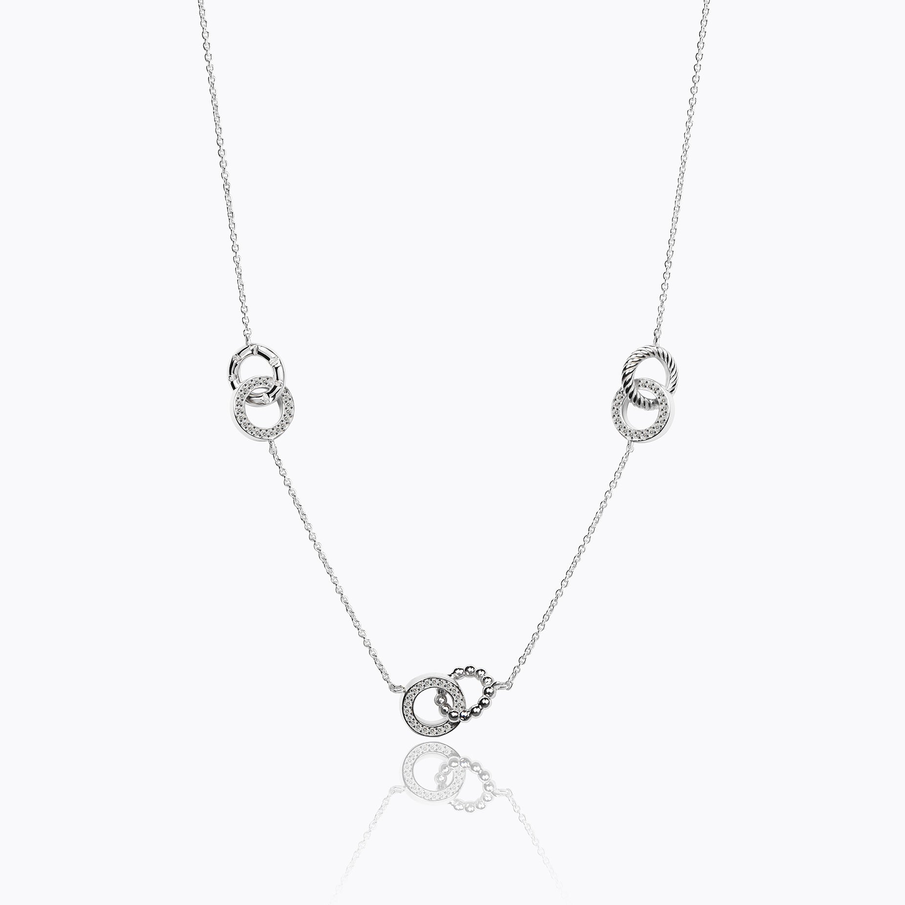 XOCOLATE PRALINE DIAMOND NECKLACE